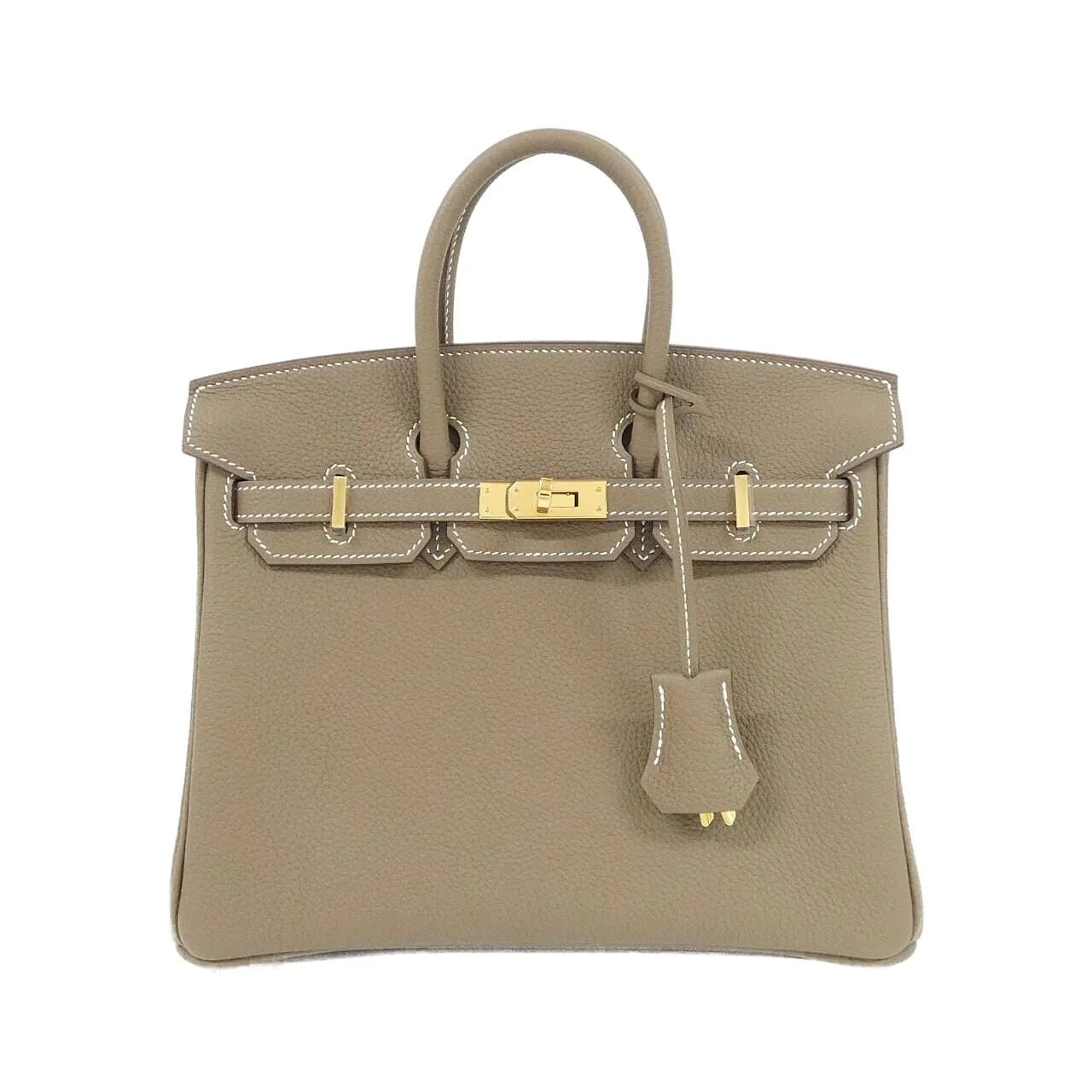 HERMES Birkin 041344CC Handbag Togo Etoupe