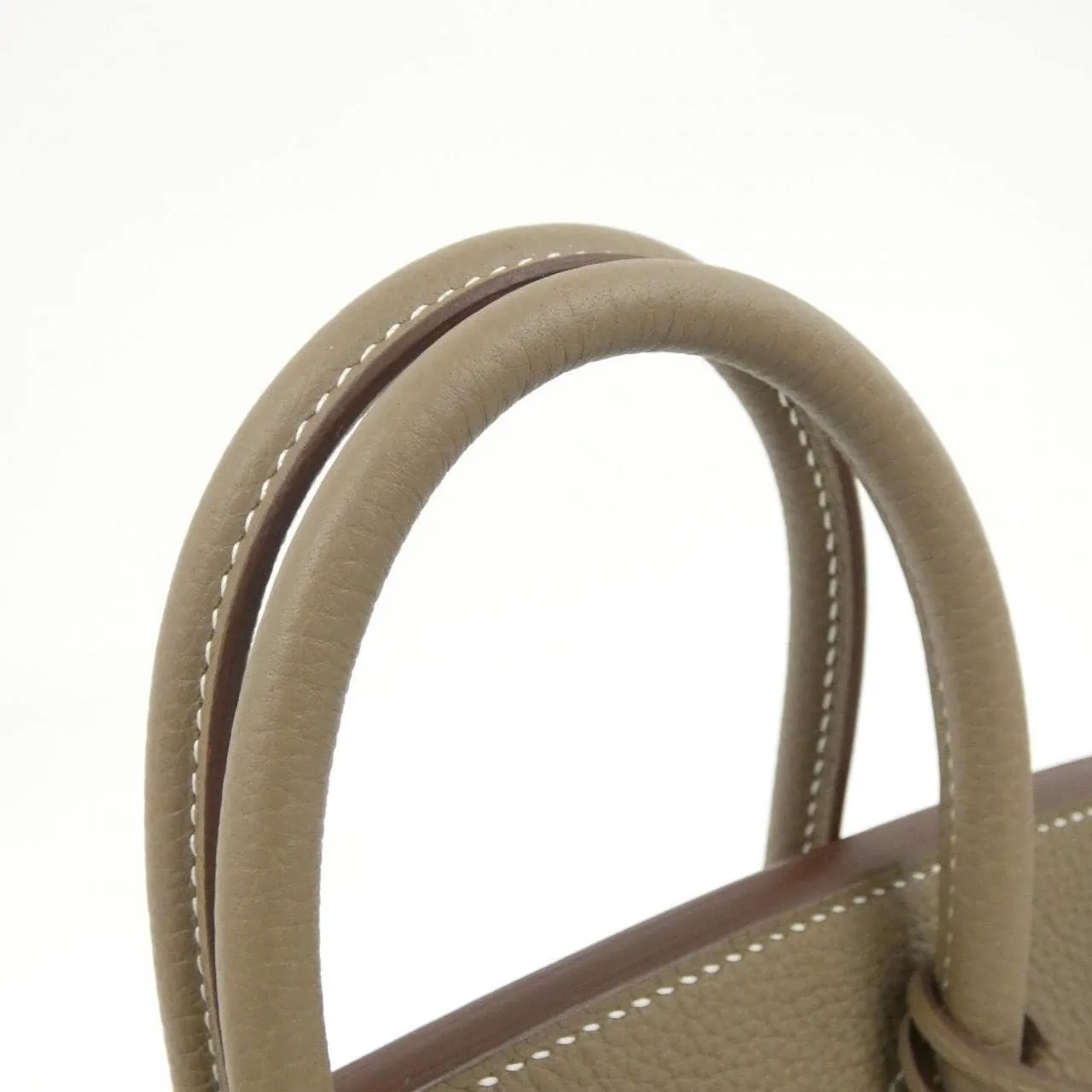 HERMES Birkin 041344CC Handbag Togo Etoupe Togo Leather Unused - Thumbnail 5