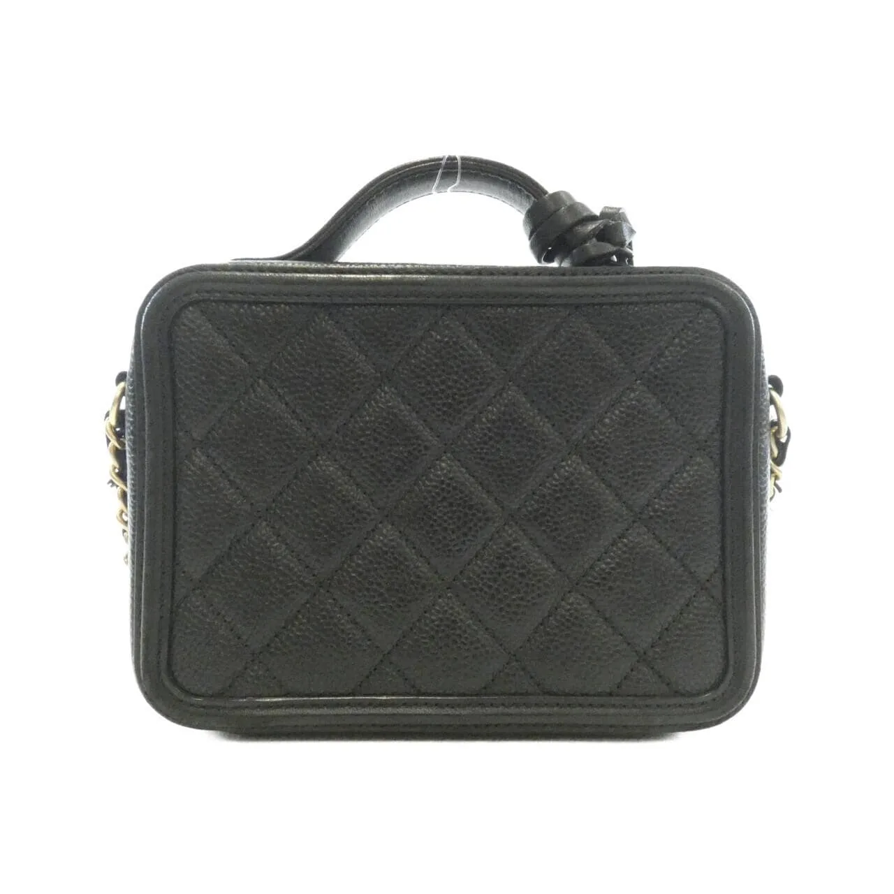 CHANEL 93342 Handbag Grained Calfskin 2