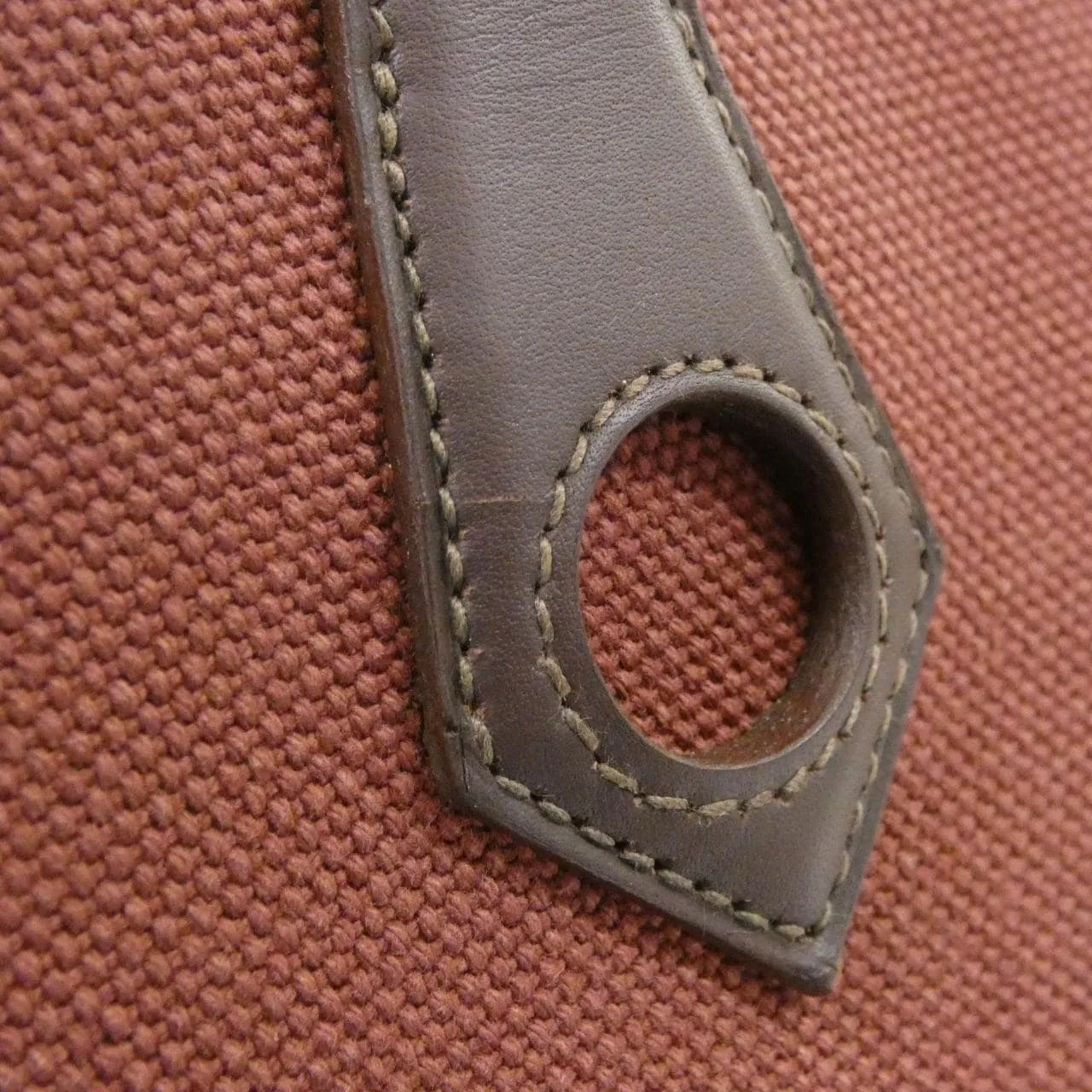 HERMES 047628CK Handbag Canvas Black Canvas Rank A - Thumbnail 3