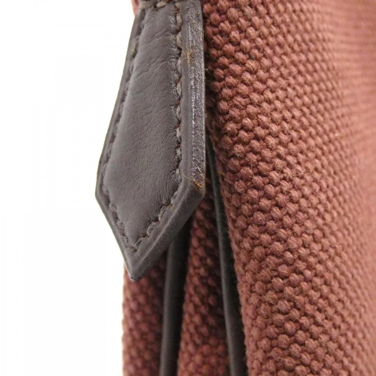 HERMES 047628CK Handbag Canvas Black Canvas Rank A - Thumbnail 4