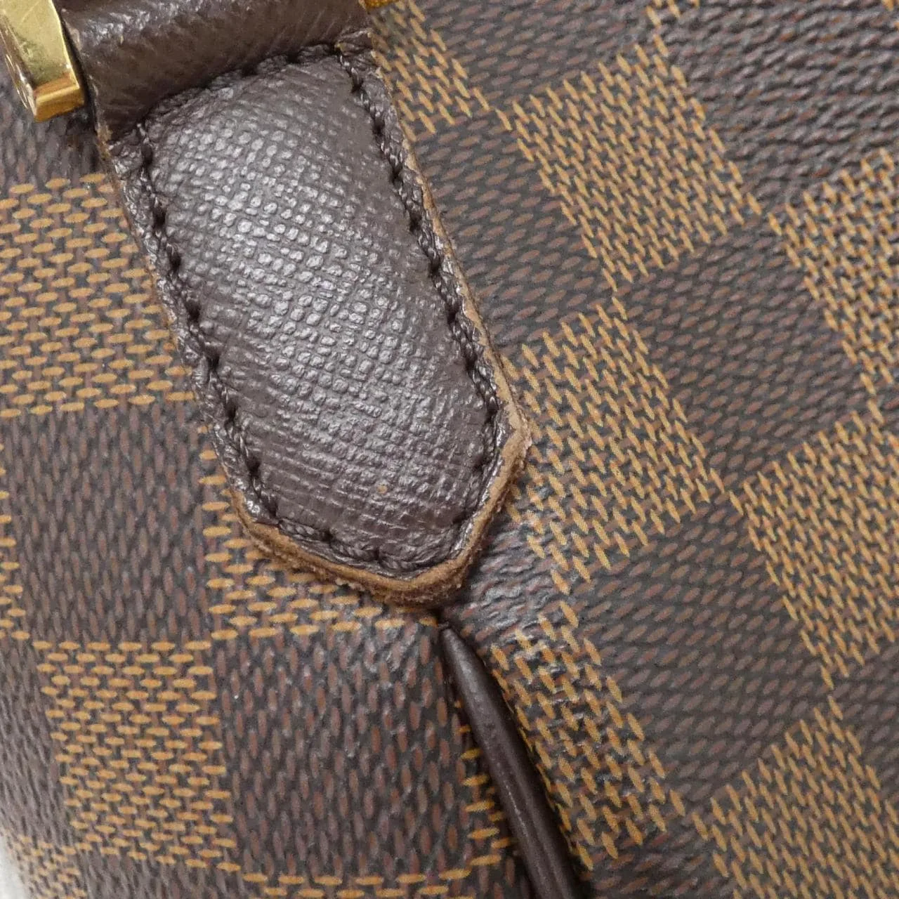 LOUIS VUITTON N51173 手提包 Damier 黑色 Damier 中古品B - 縮圖 3