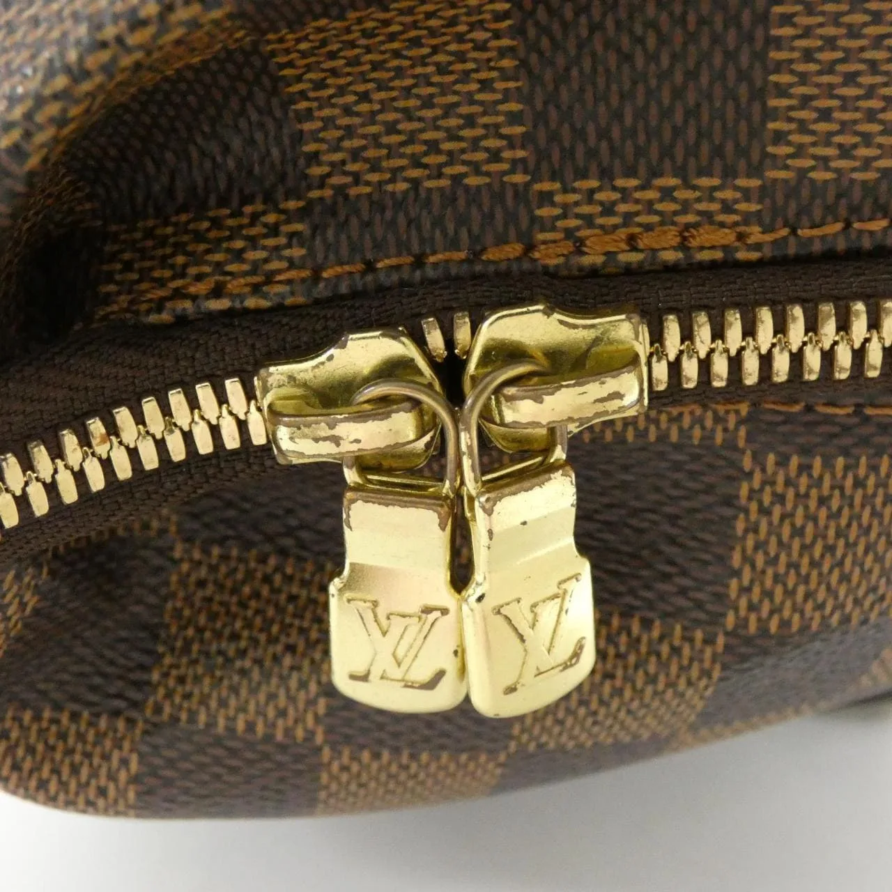 LOUIS VUITTON N51173 手提包 Damier 黑色 Damier 中古品B - 縮圖 4
