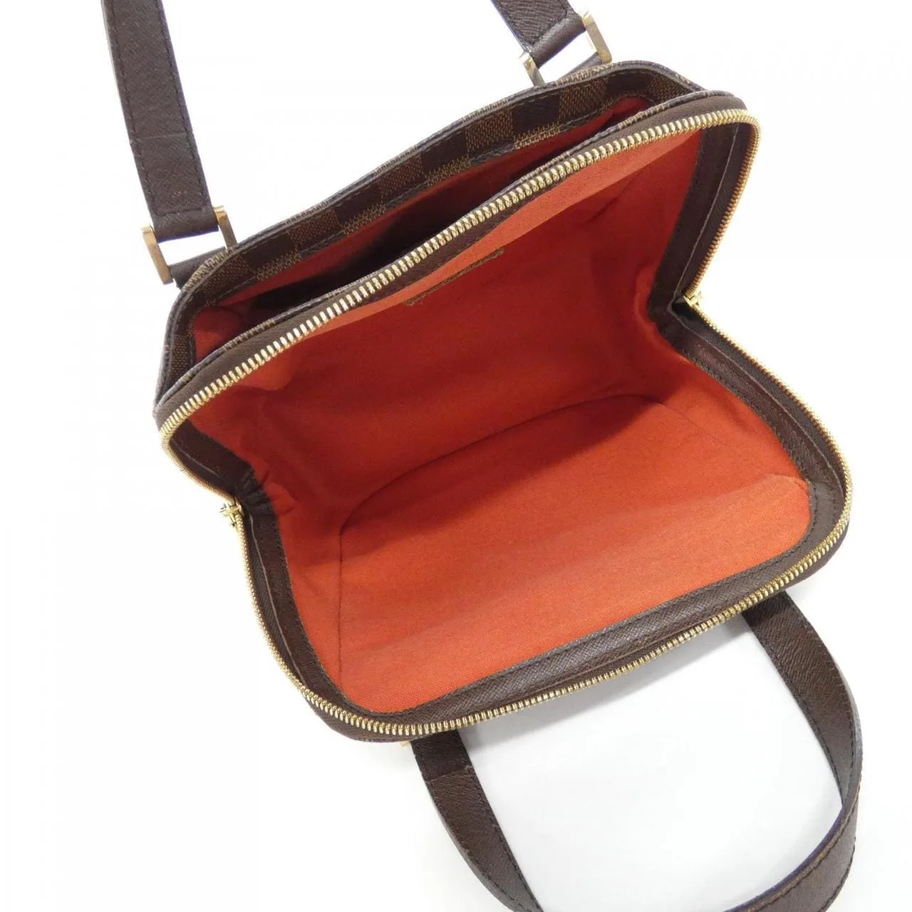 LOUIS VUITTON N51173 手提包 Damier 黑色 Damier 中古品B - 縮圖 6
