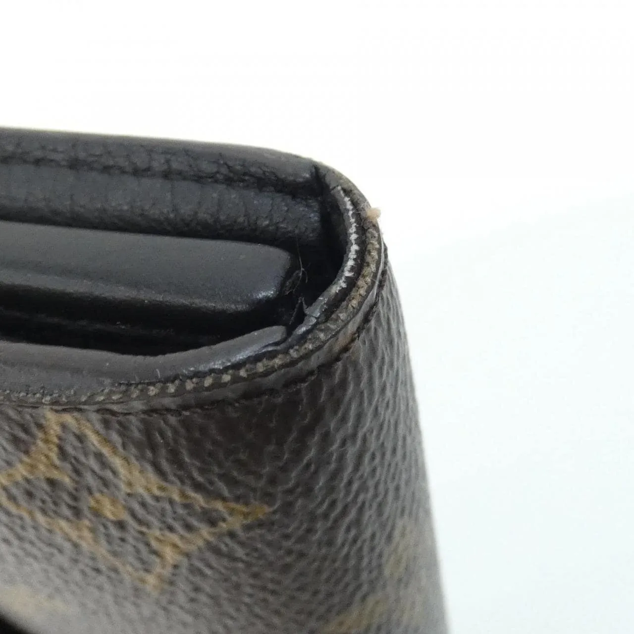 LOUIS VUITTON N90099 銀包 Monogram 黑色 Monogram 中古品A - 縮圖 4