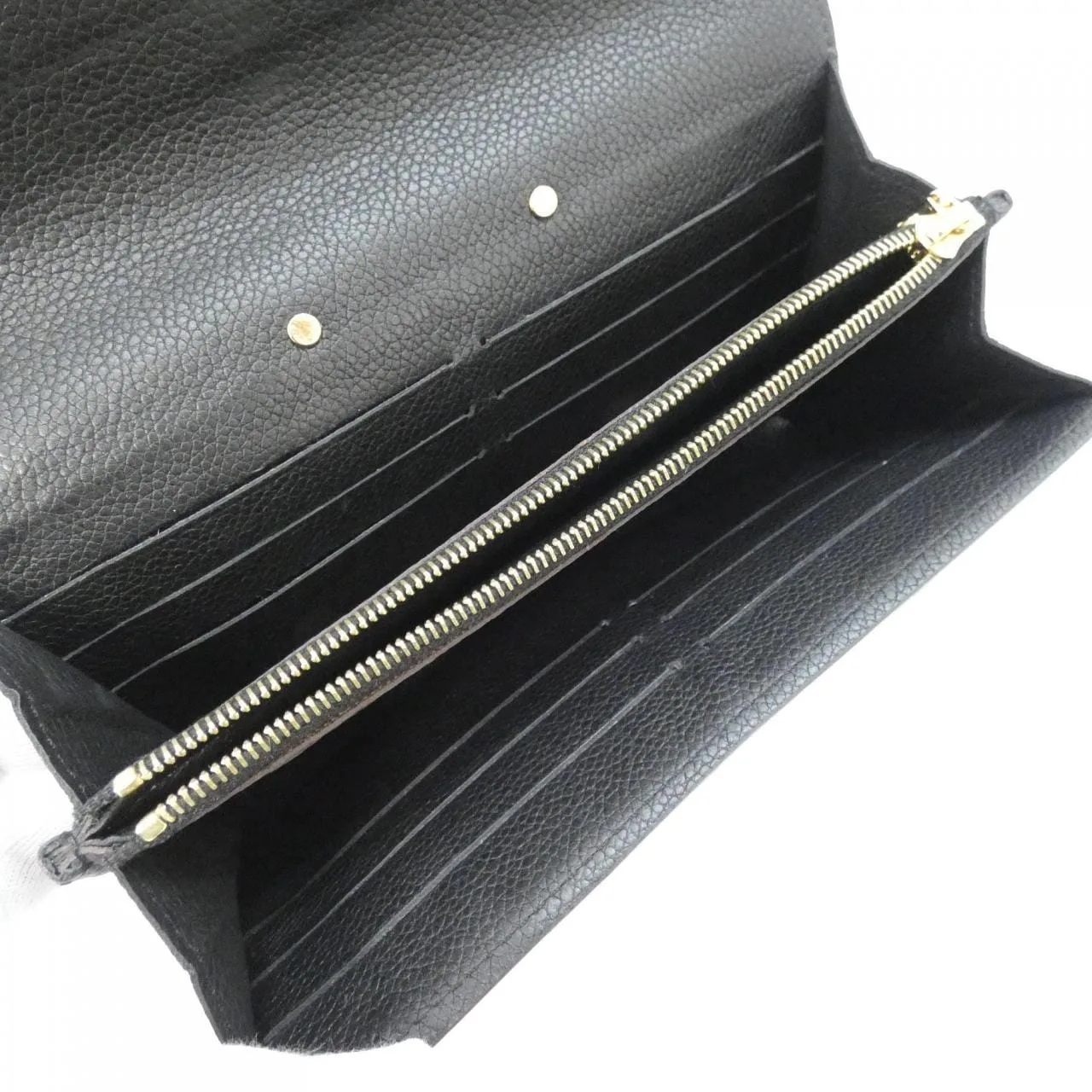 LOUIS VUITTON N90099 銀包 Monogram 黑色 Monogram 中古品A - 縮圖 9
