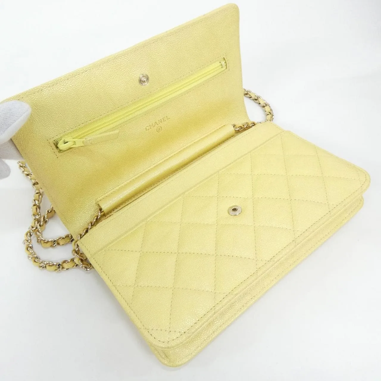 CHANEL Timeless Classic 33814 Wallet Grained Calfskin 5