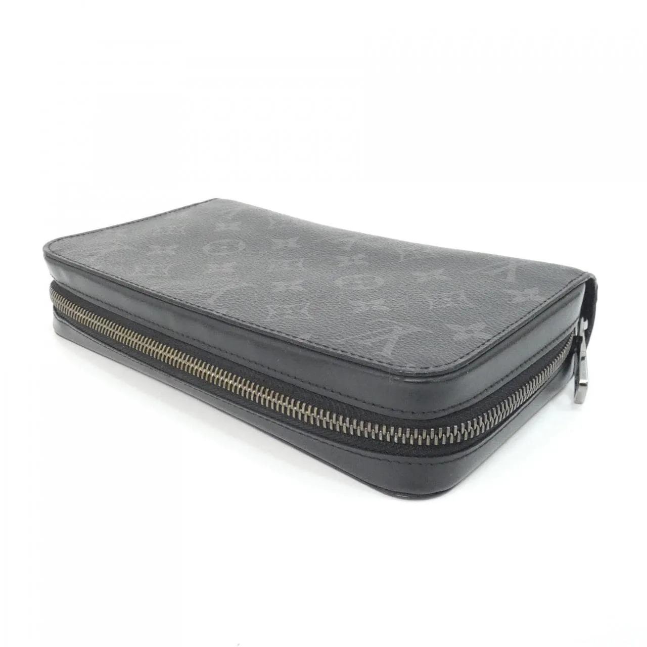 LOUIS VUITTON Eclipse M61698 Wallet Monogram 黑色 Monogram 中古品A - 縮圖 2