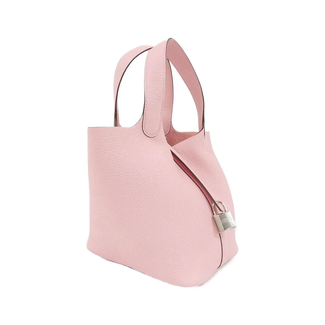 HERMES Picotin 056289CK Handbag Clemence