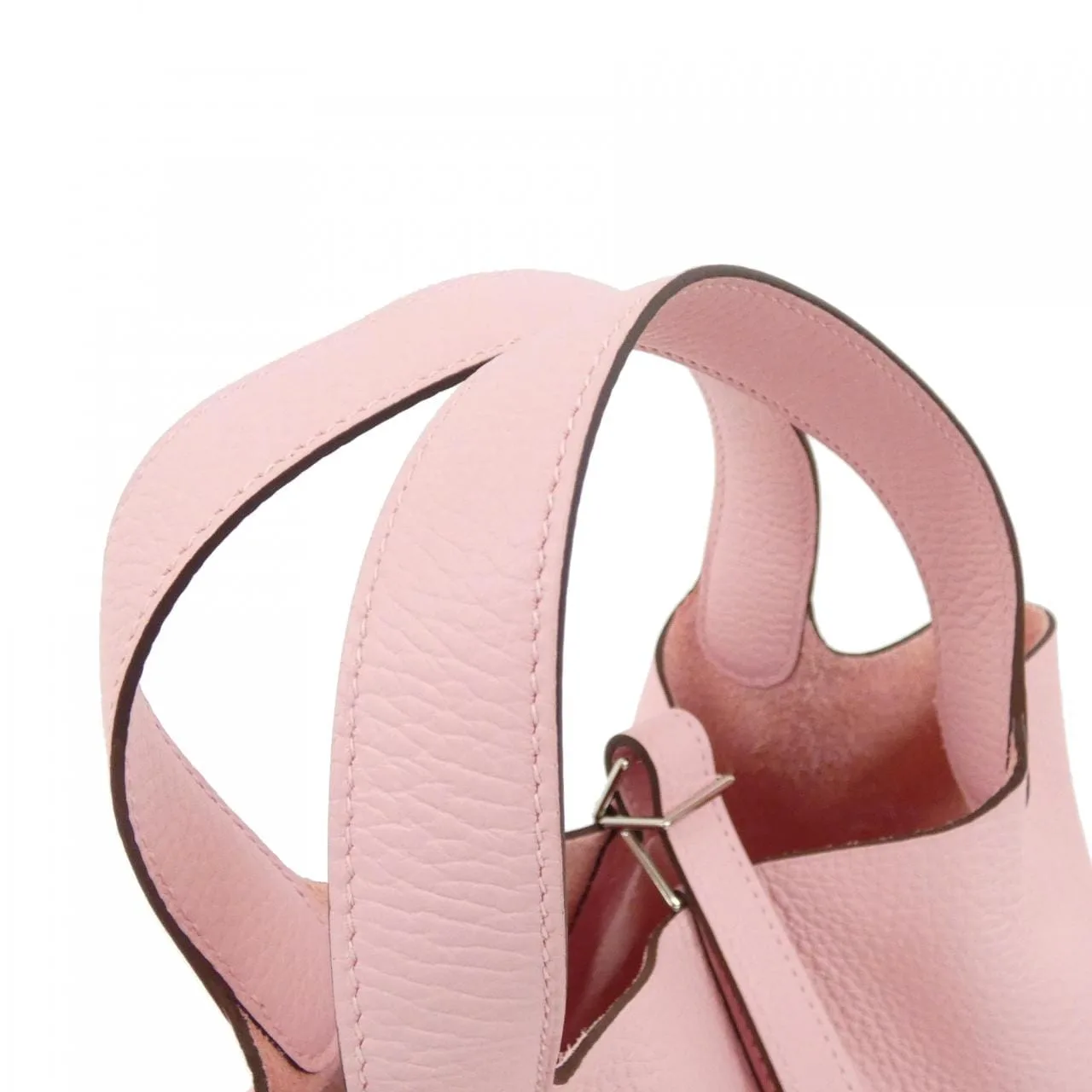 HERMES Picotin 056289CK Handbag Clemence Clemence 皮 未使用品 - 縮圖 4