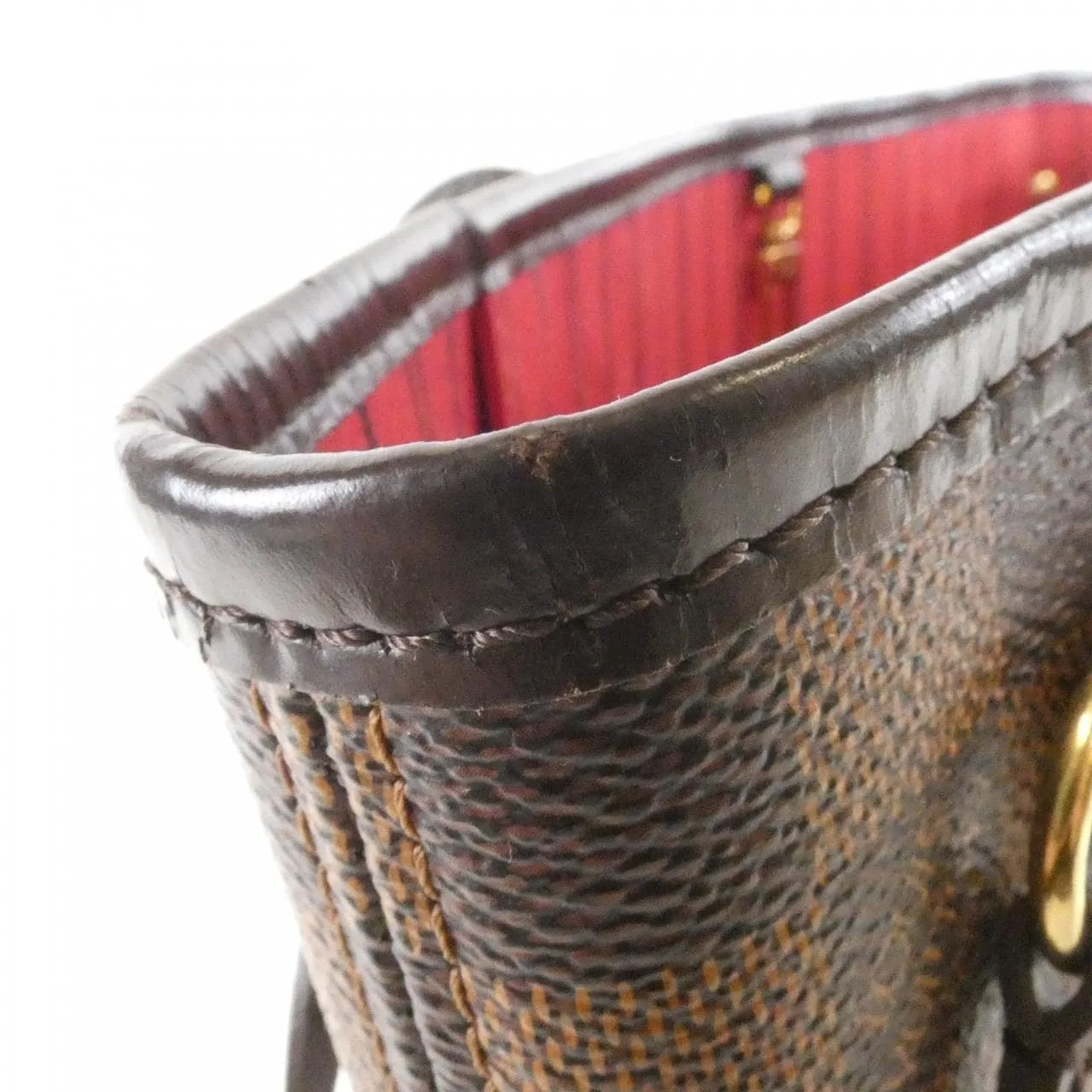 LOUIS VUITTON Neverfull N41359 Tote Damier Black Damier Rank B - Thumbnail 4