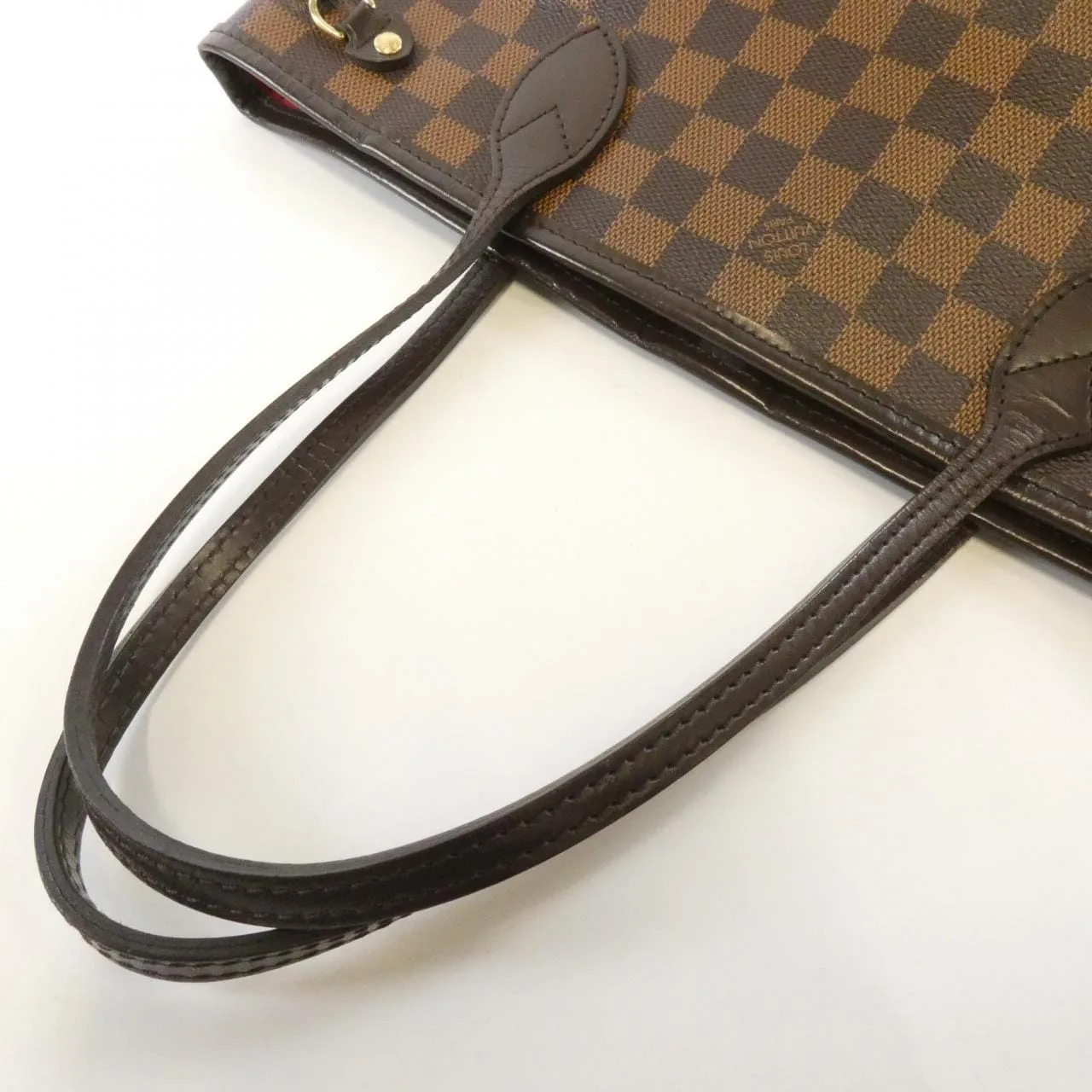 LOUIS VUITTON Neverfull N41359 Tote Damier Black Damier Rank B - Thumbnail 5