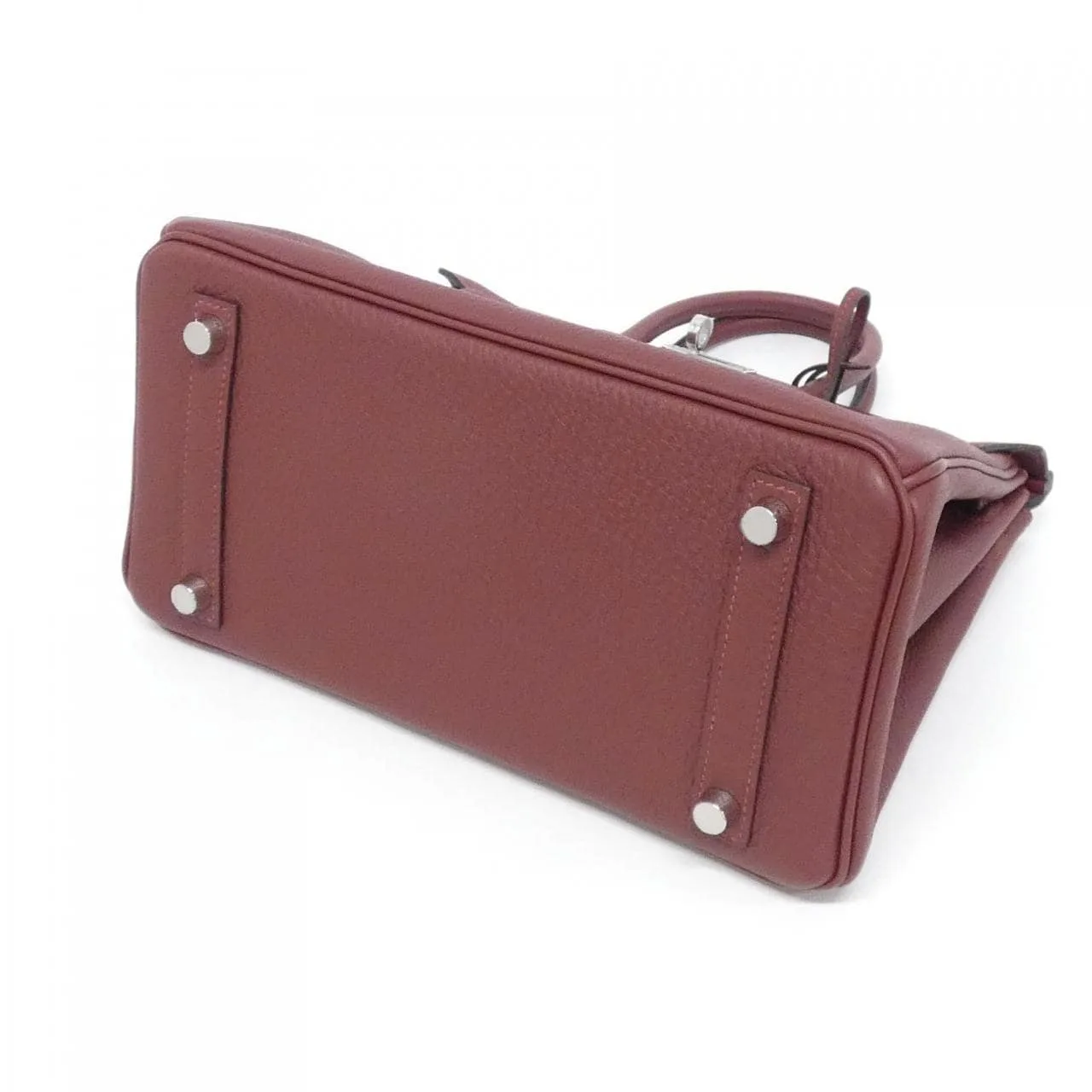 HERMES Birkin 041344CK Handbag Togo Rouge Togo 牛皮 未使用品 - 縮圖 3