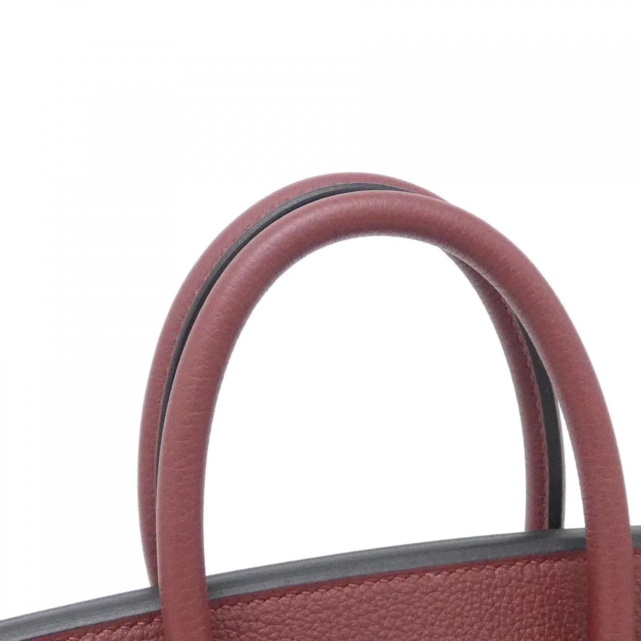 HERMES Birkin 041344CK Handbag Togo Rouge Togo 牛皮 未使用品 - 縮圖 5