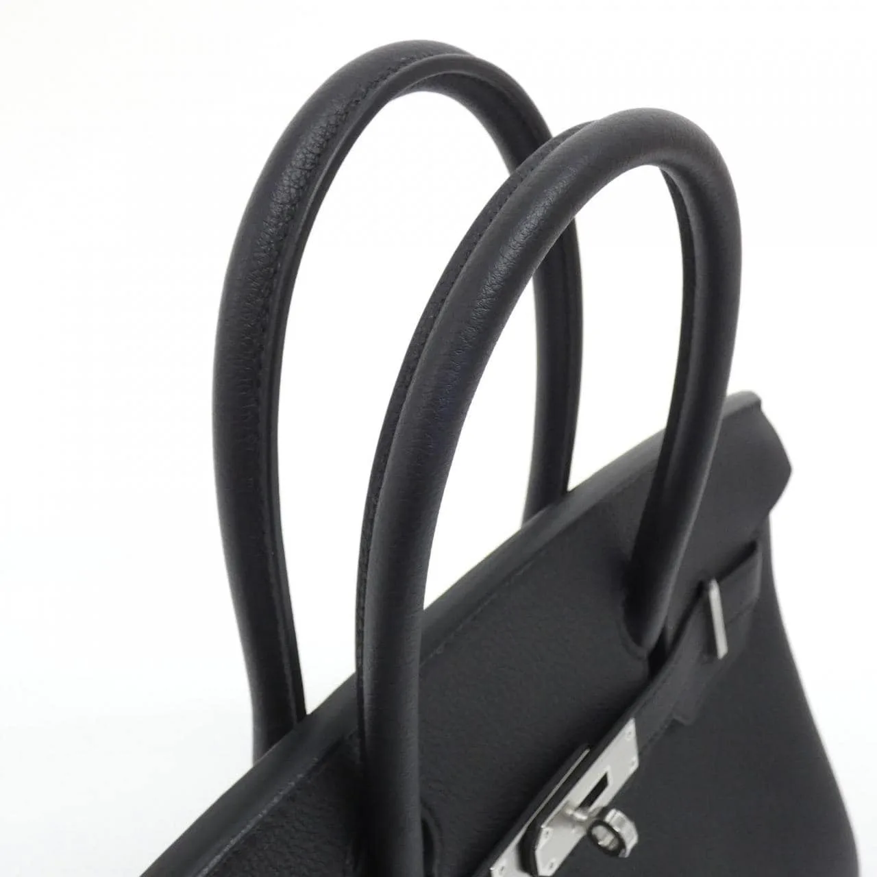 HERMES Birkin 030520CK Handbag Togo Black Togo Leather Unused - Thumbnail 5