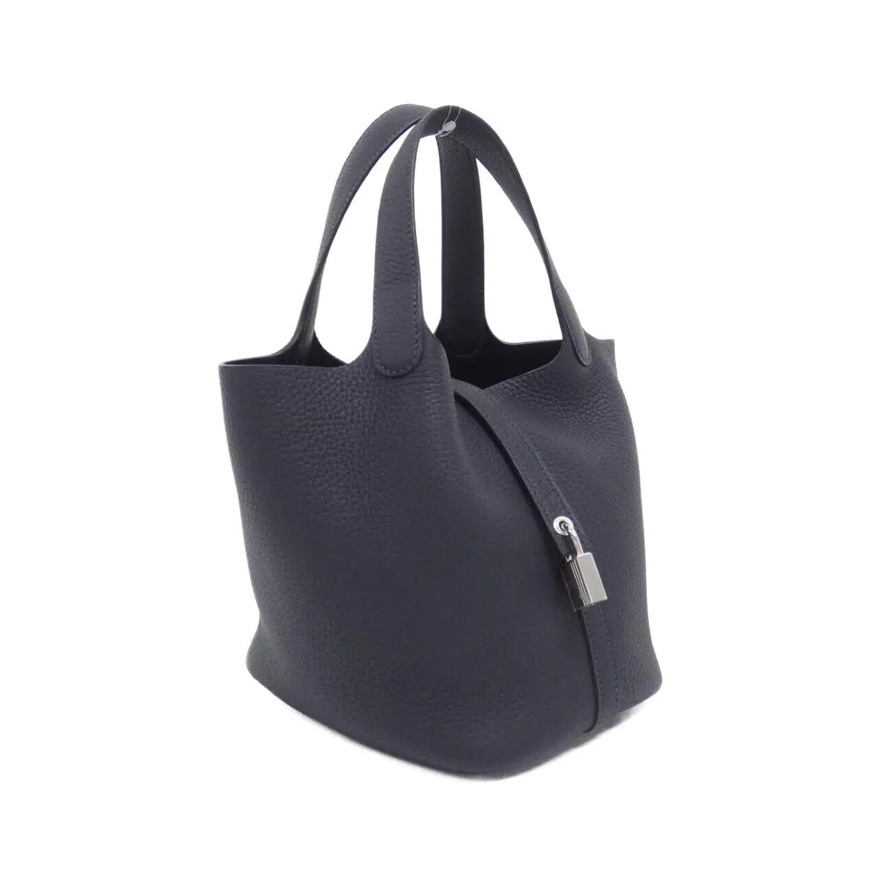 HERMES Picotin 056289CK Handbag Clemence