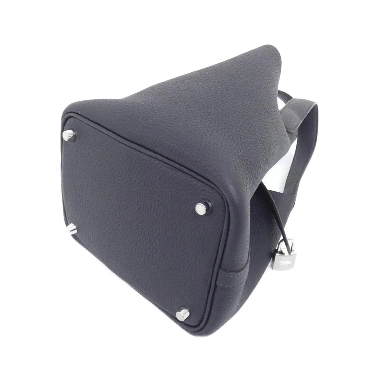HERMES Picotin 056289CK Handbag Clemence Clemence Leather Unused - Thumbnail 2