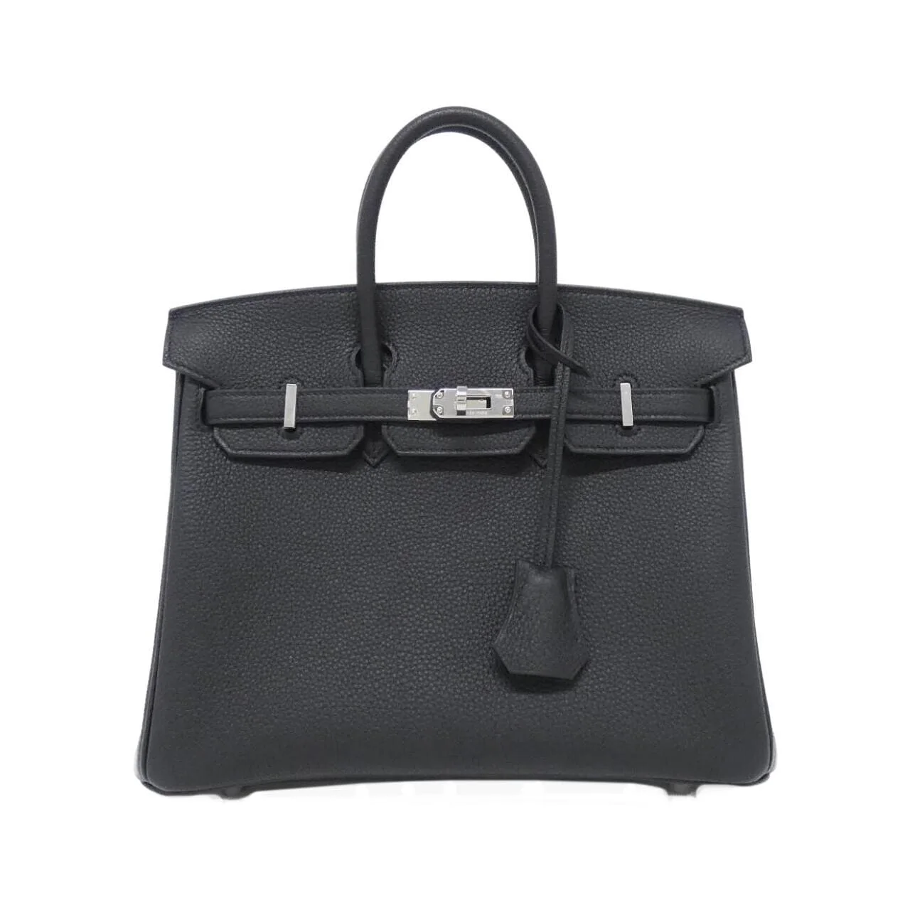 HERMES Birkin 041344CK Handbag Togo Black