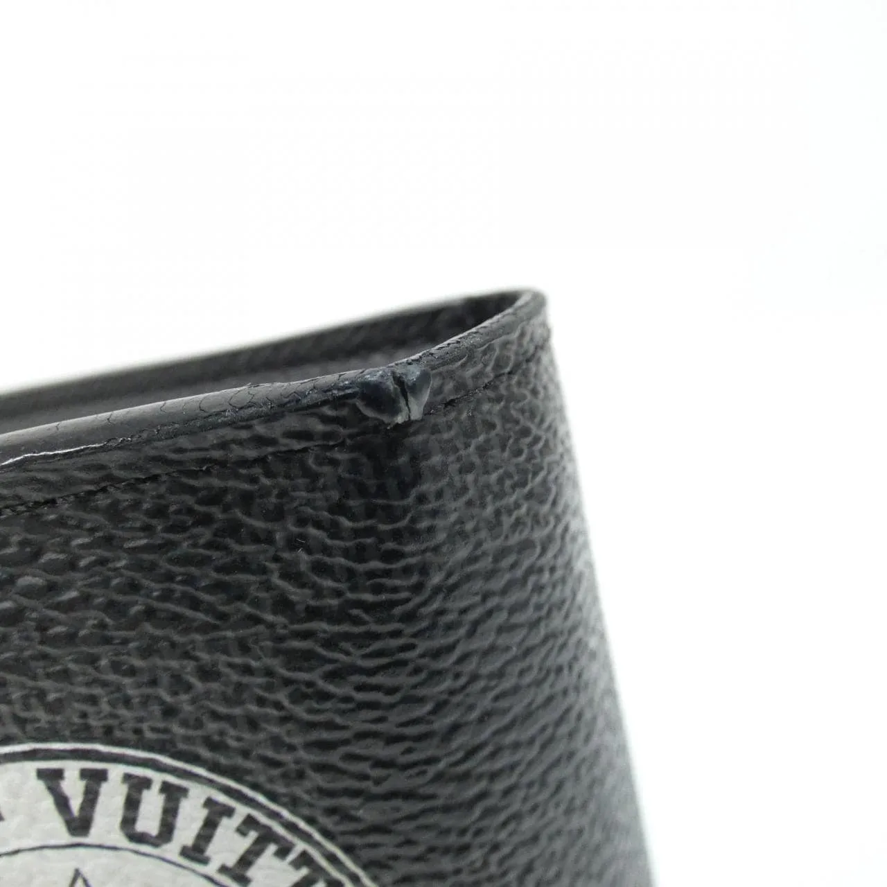 LOUIS VUITTON N64438 銀包 Damier 黑色 Damier 中古品A - 縮圖 3