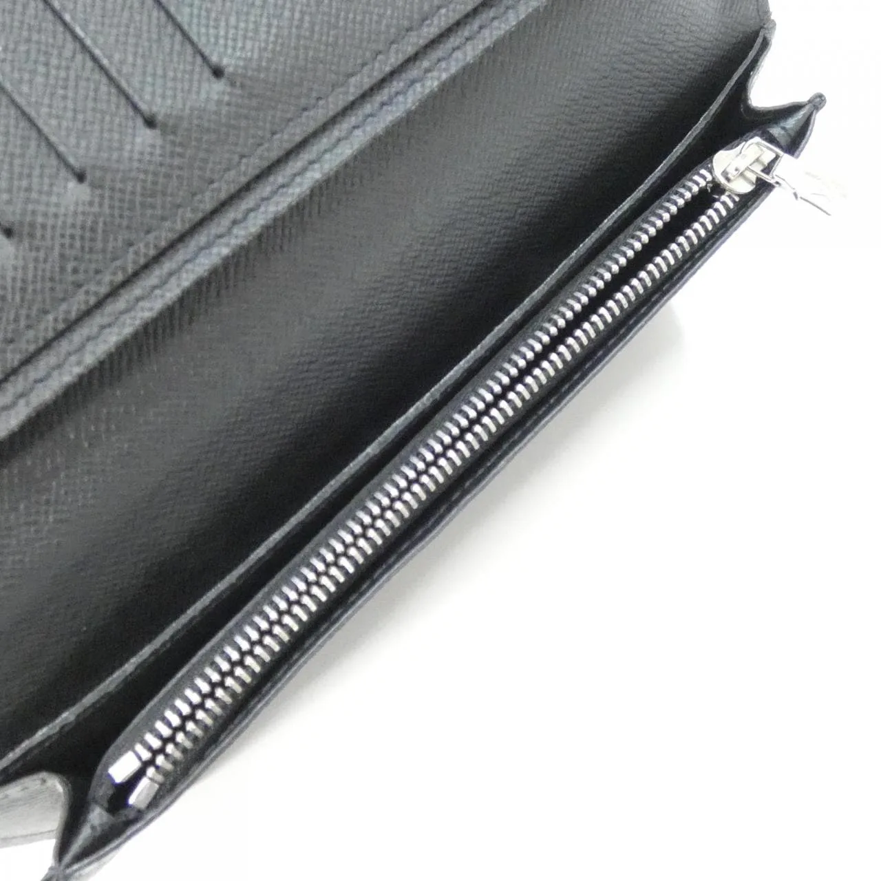 LOUIS VUITTON N64438 銀包 Damier 黑色 Damier 中古品A - 縮圖 8