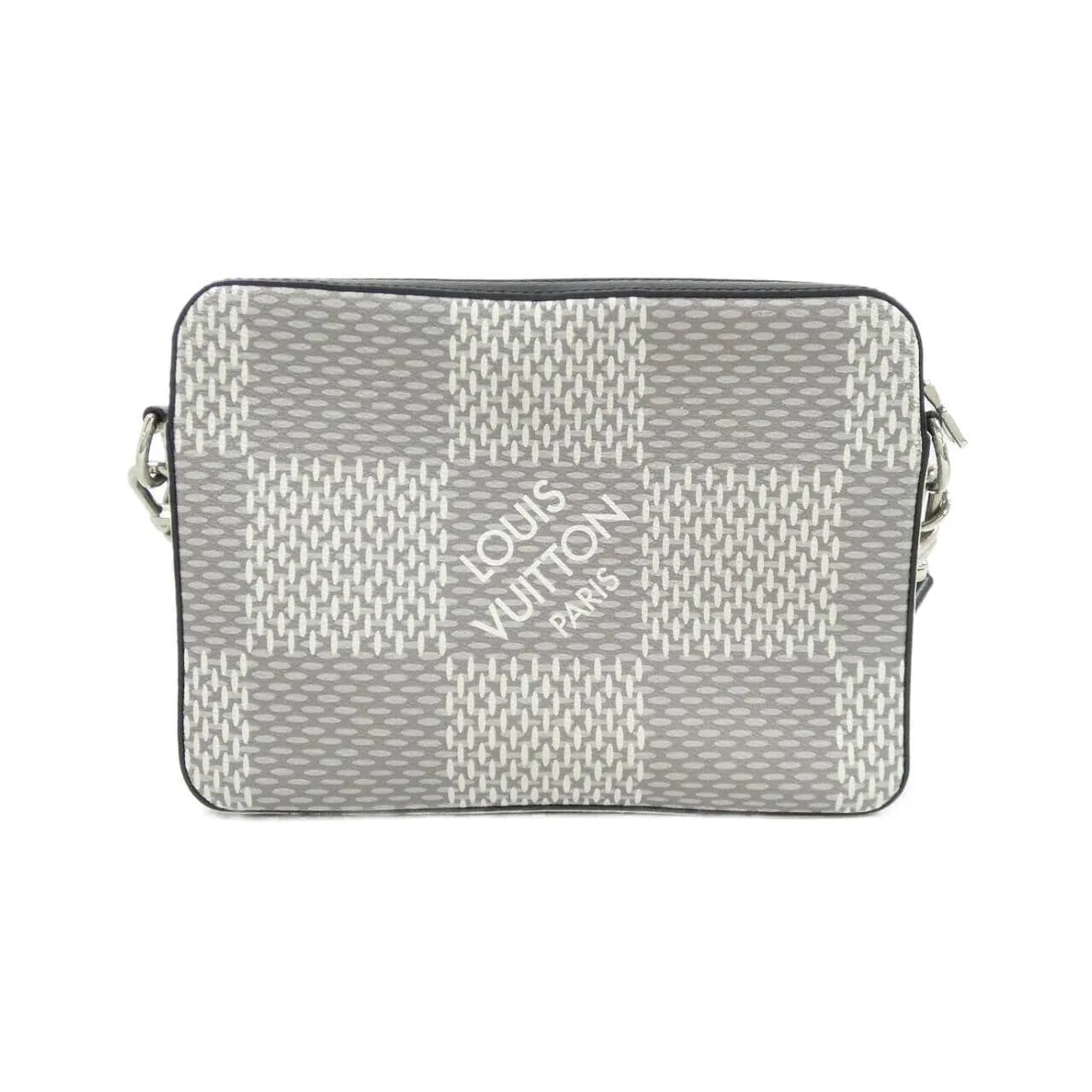 LOUIS VUITTON N50027 肩背包 Damier 黑色 Damier 中古品A - 縮圖 2