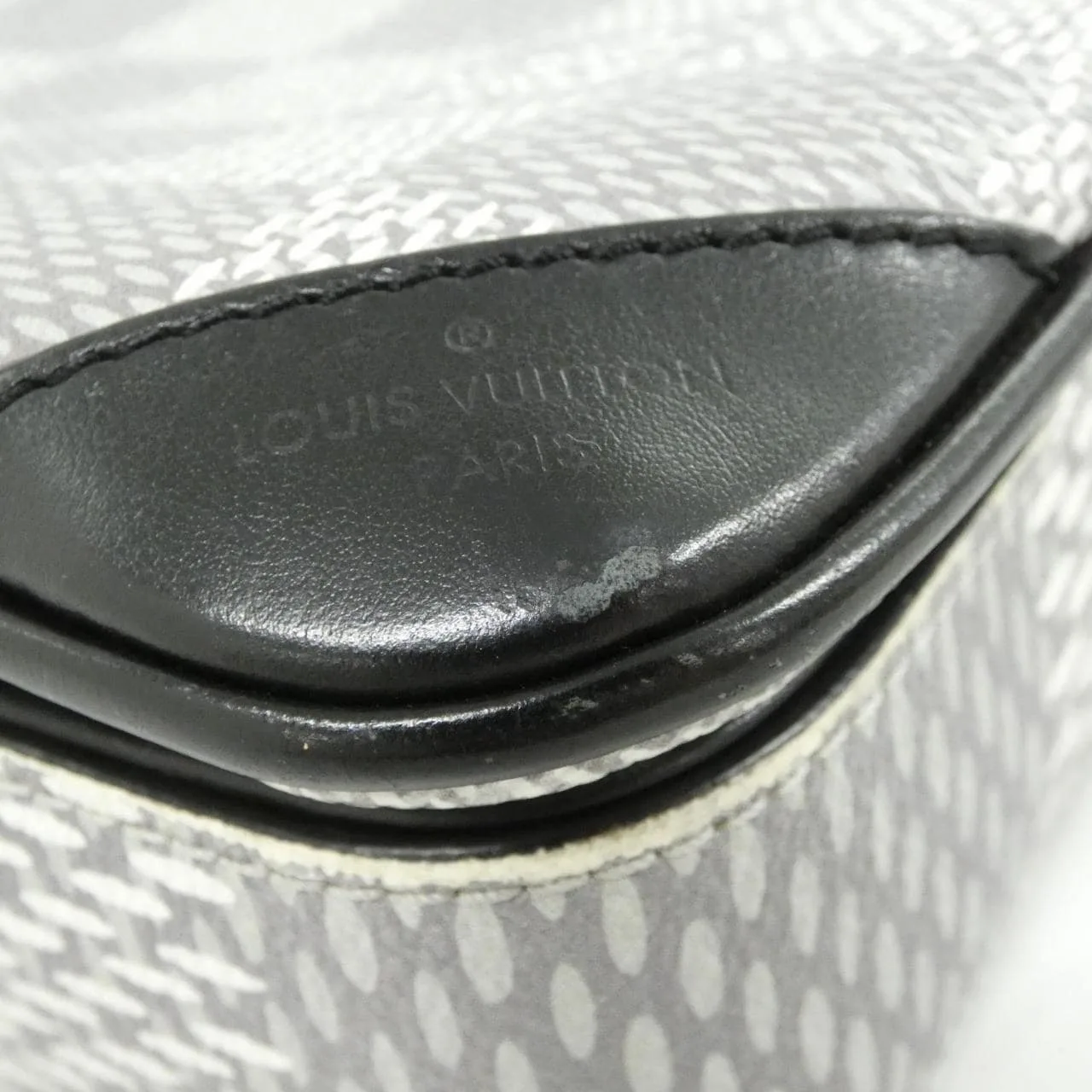 LOUIS VUITTON N50027 肩背包 Damier 黑色 Damier 中古品A - 縮圖 3