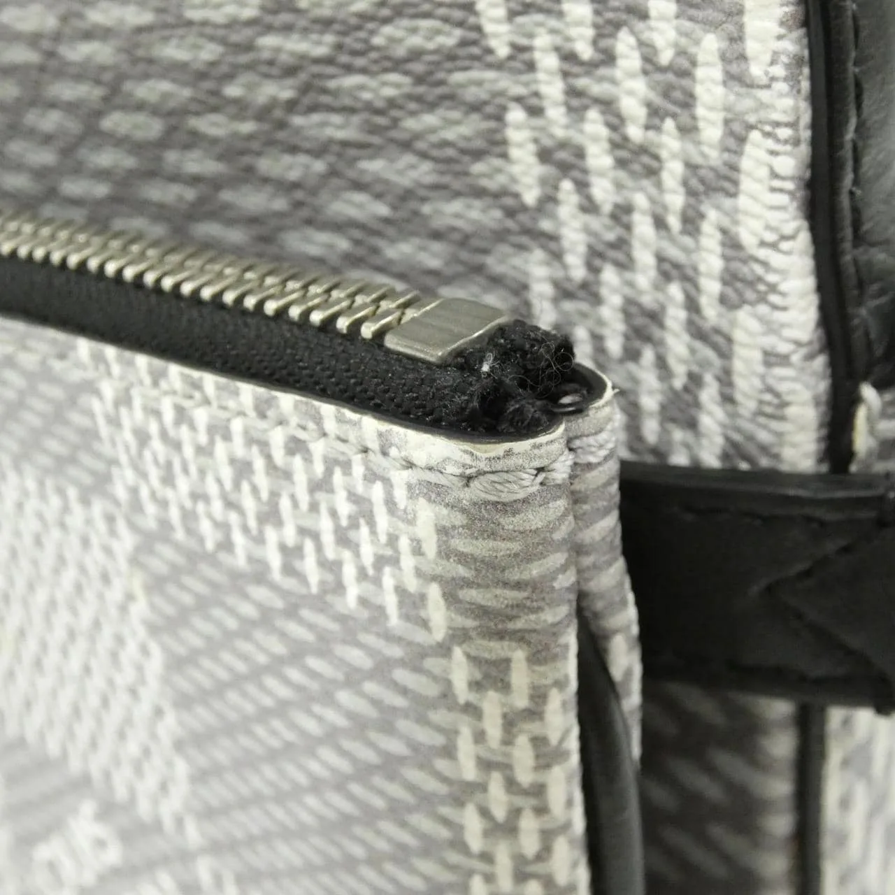 LOUIS VUITTON N50027 肩背包 Damier 黑色 Damier 中古品A - 縮圖 6