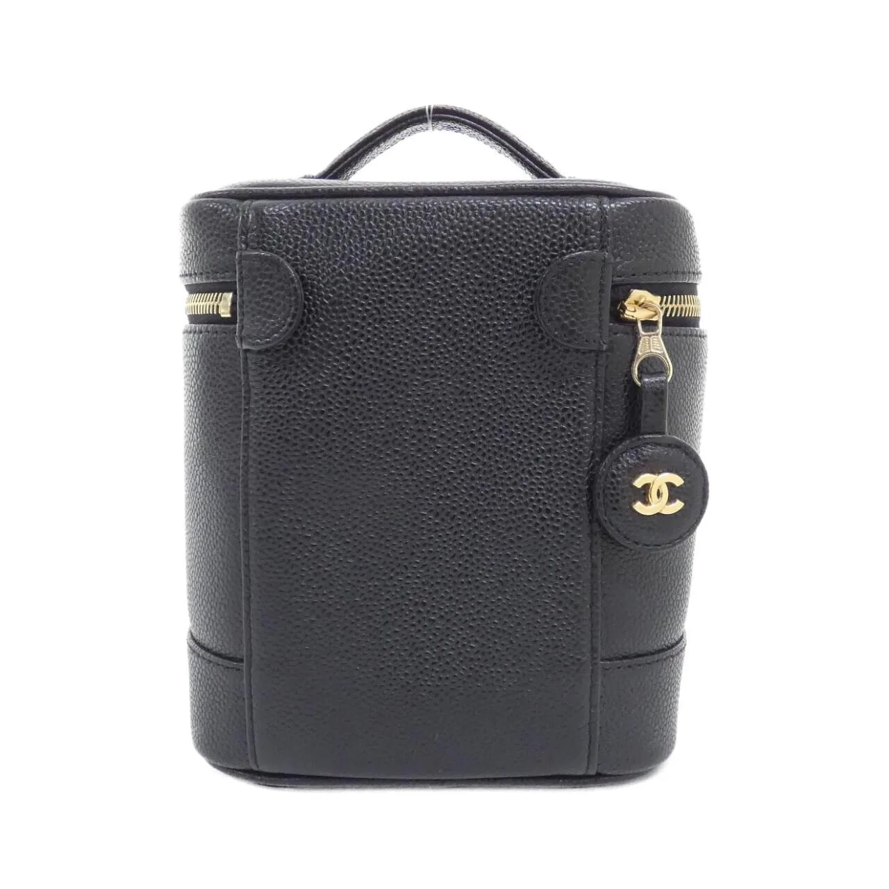 CHANEL 1998 Handbag Grained Calfskin 2