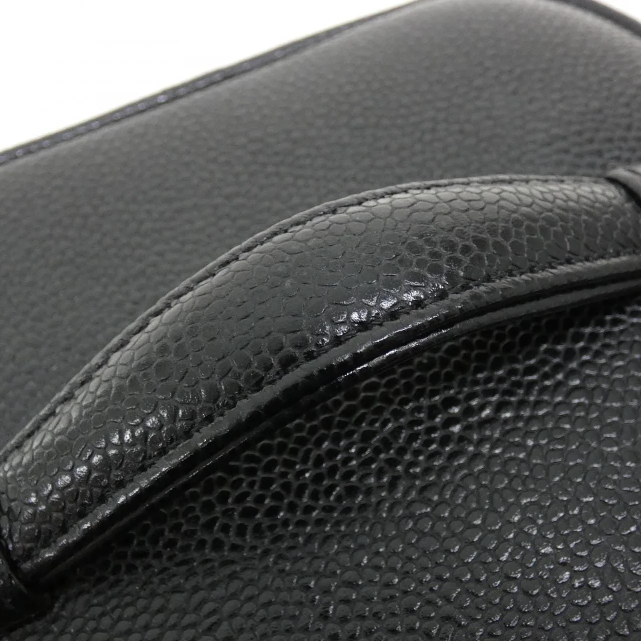 CHANEL 1998 Handbag Grained Calfskin 5