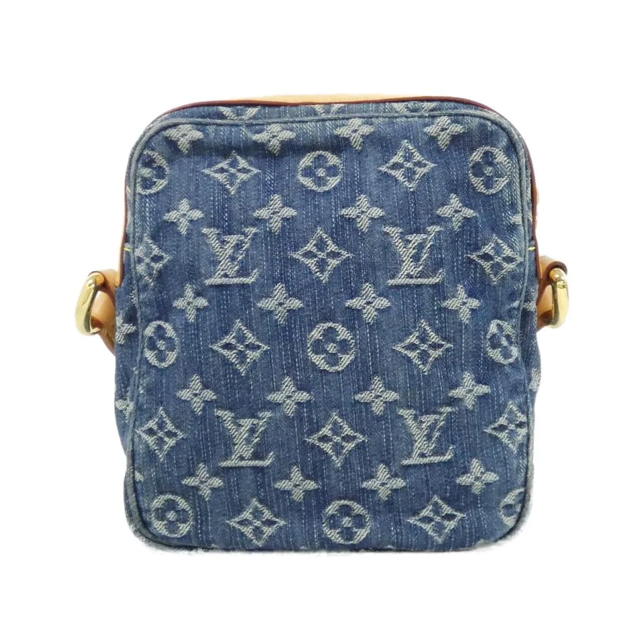 LOUIS VUITTON M95348 肩背包 Monogram 藍色 Monogram 中古品A - 縮圖 2