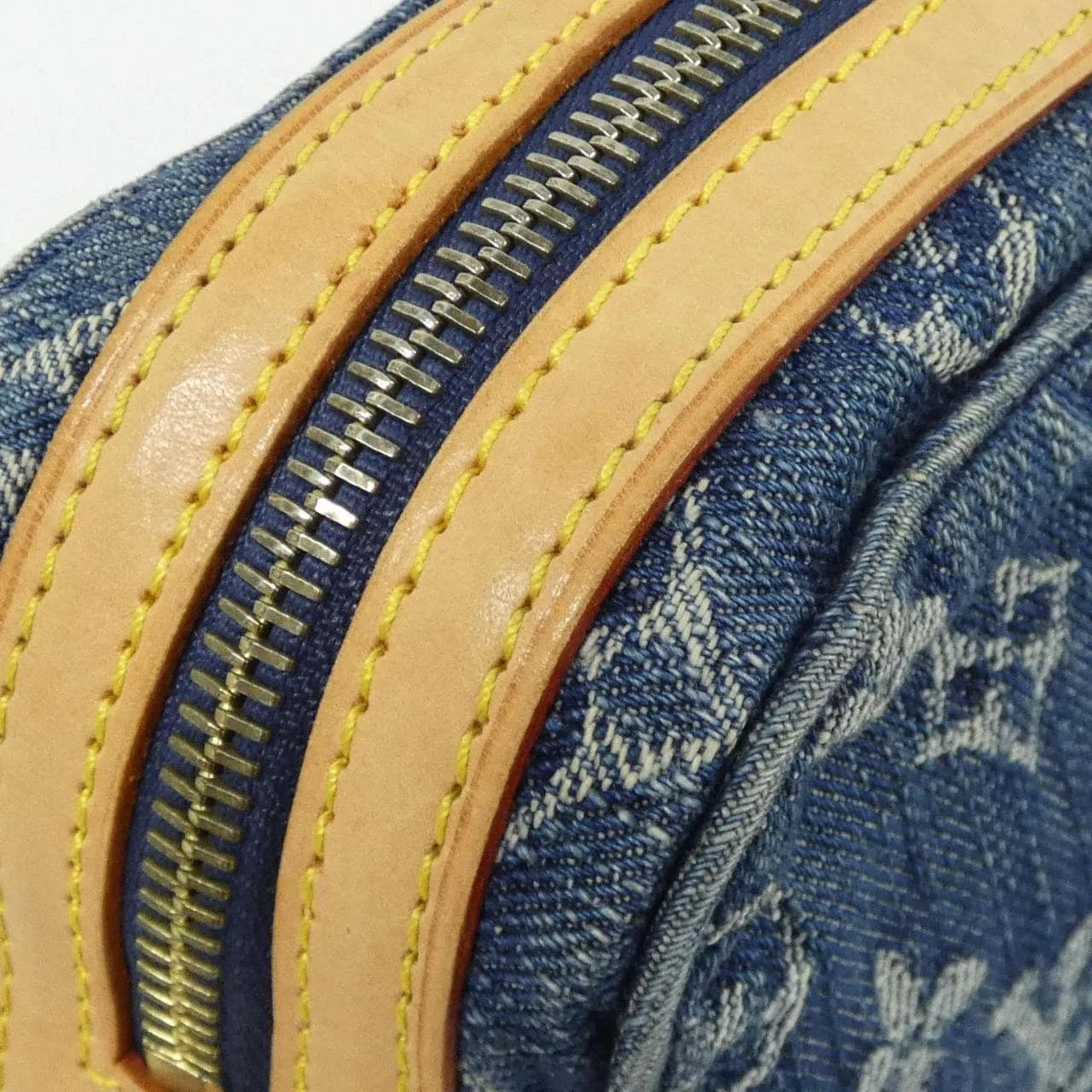 LOUIS VUITTON M95348 肩背包 Monogram 藍色 Monogram 中古品A - 縮圖 6