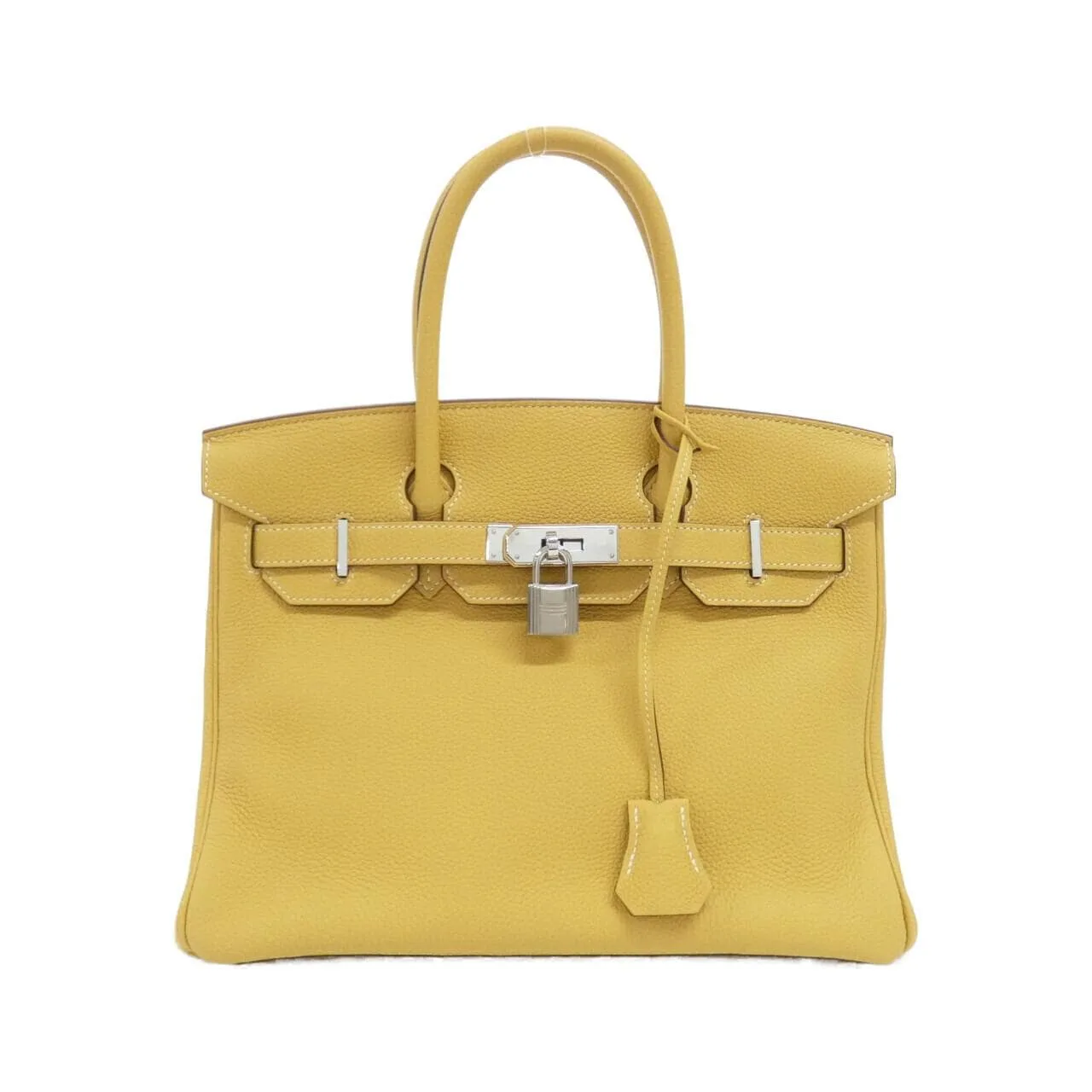 HERMES Birkin 030520CK Handbag Togo Black