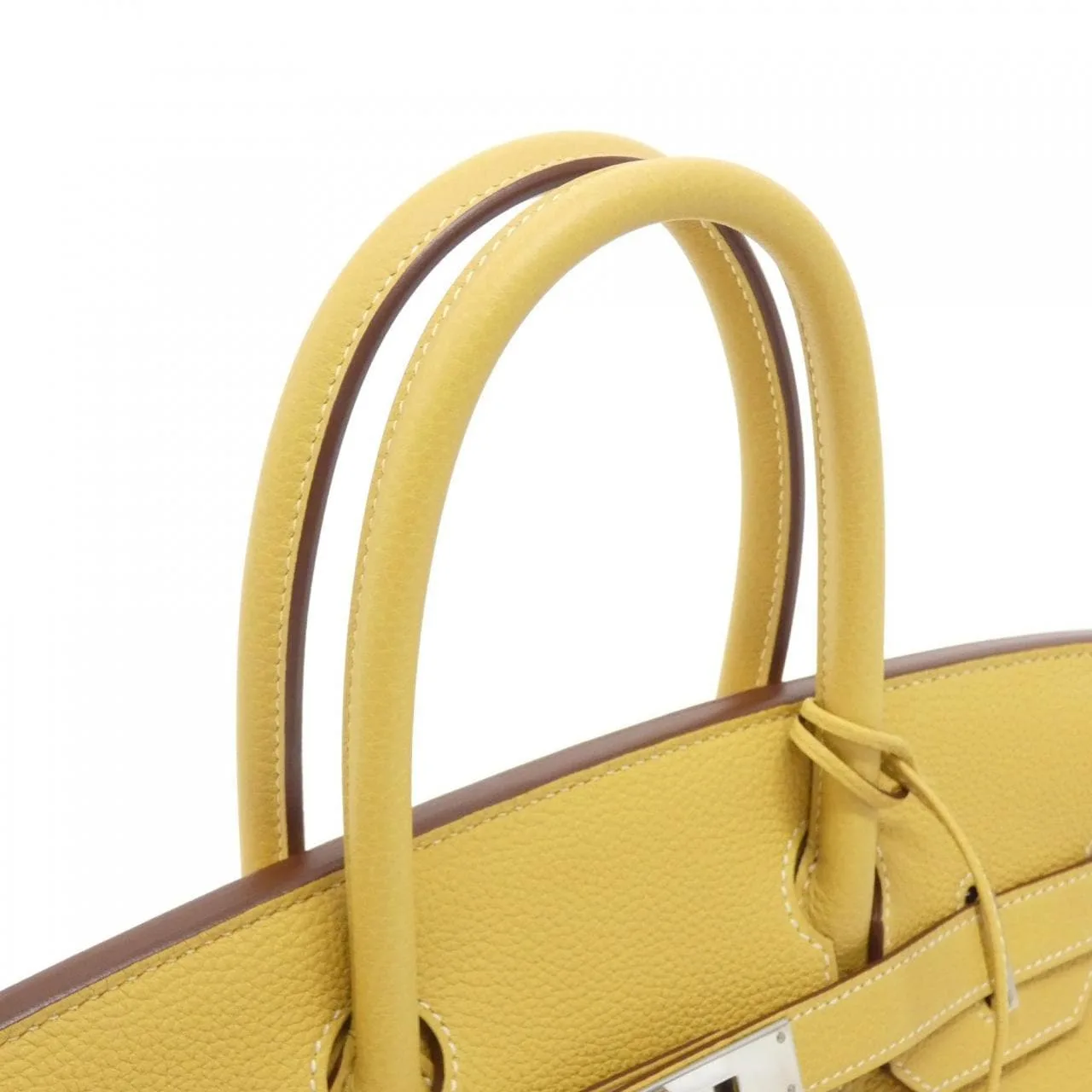HERMES Birkin 030520CK Handbag Togo Black Togo Leather Rank A - Thumbnail 5