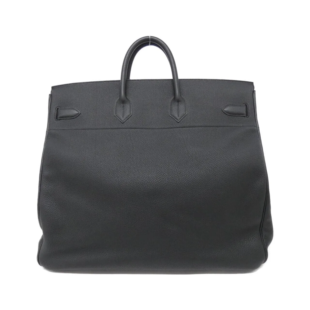 HERMES 035618CK Handbag Togo Black Togo Leather Rank A - Thumbnail 2