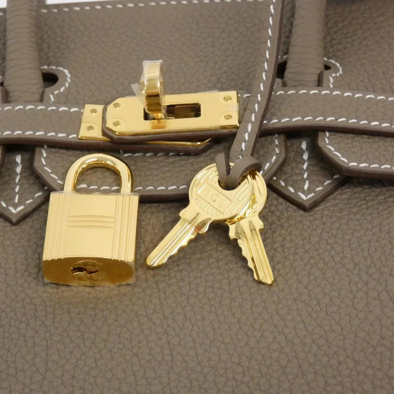 HERMES Birkin 041344CC Handbag Togo 4