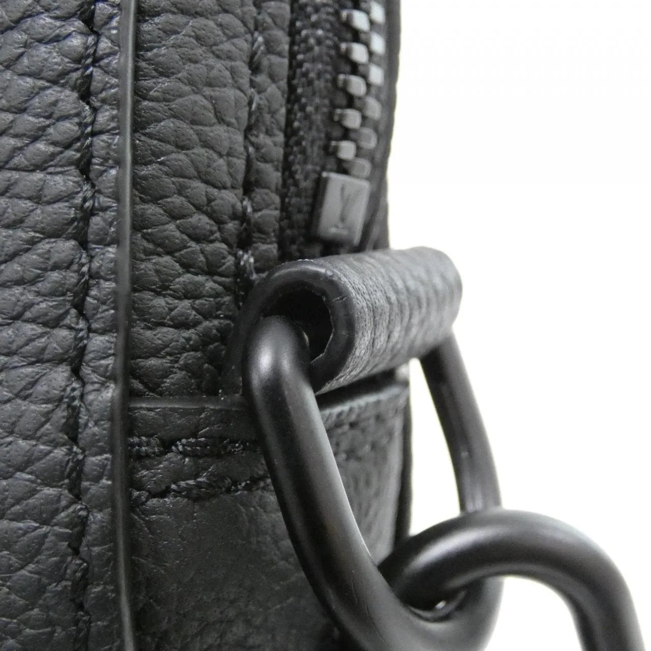 LOUIS VUITTON M15258 手提包 羊皮 黑色 羊皮 中古品A - 縮圖 7