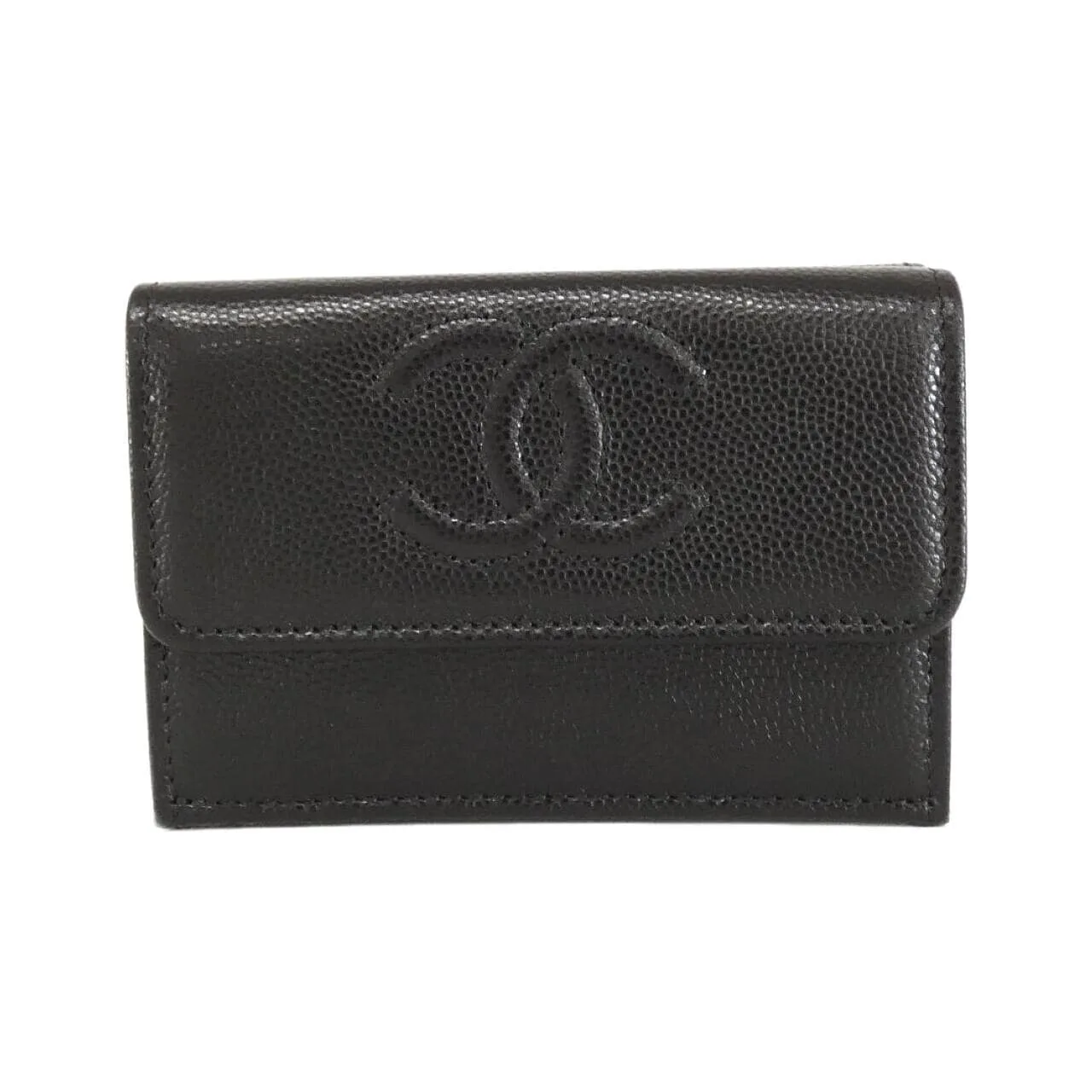 CHANEL AP4655 Wallet Grained Calfskin