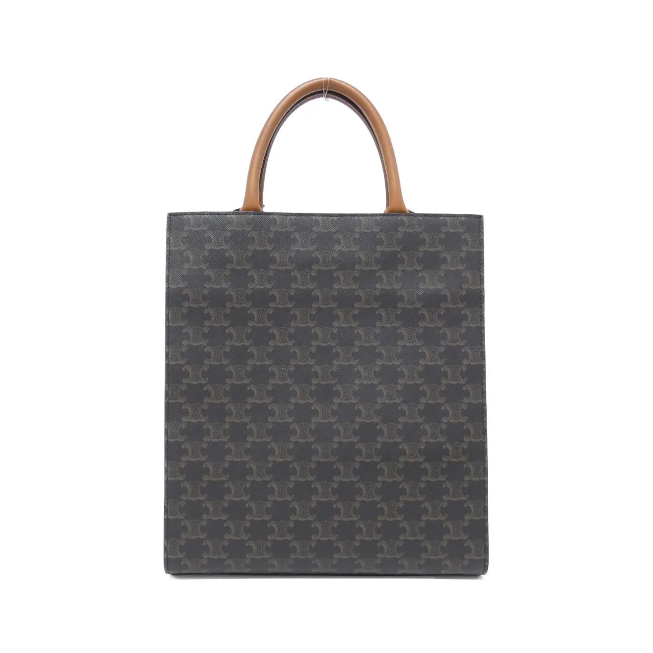 CELINE Cabas 191542BZK Handbag Canvas 2