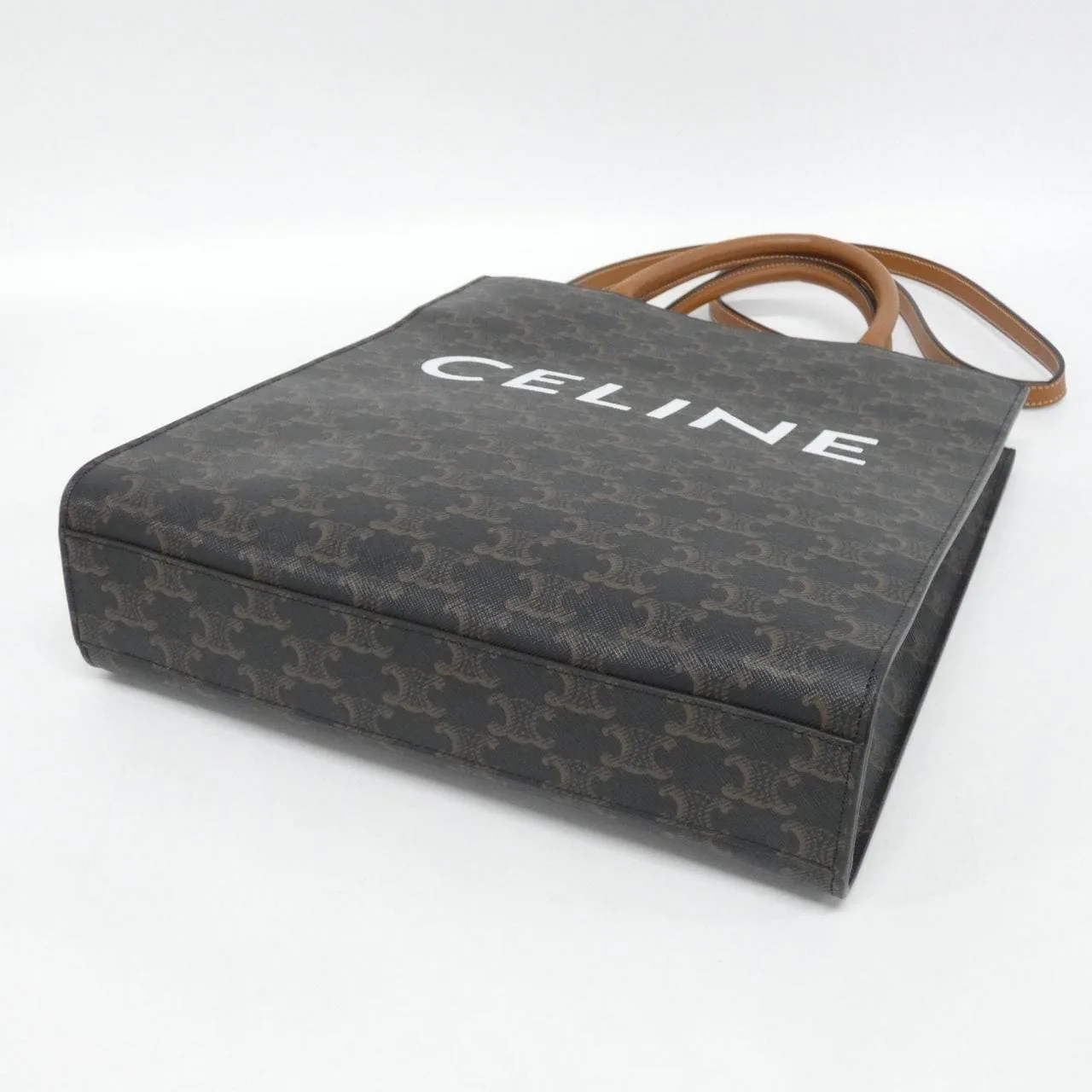 CELINE Cabas 191542BZK Handbag Canvas 3