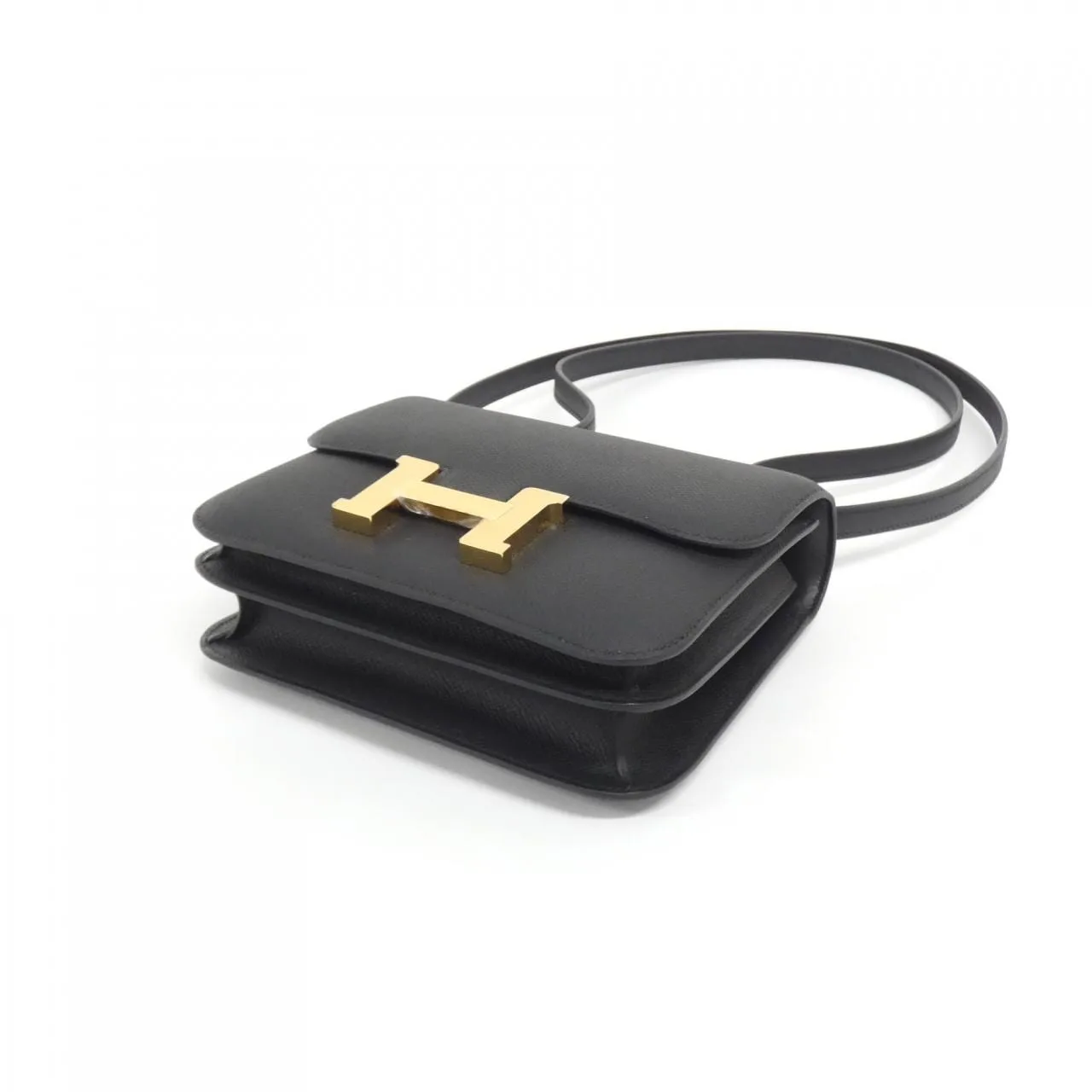HERMES Constance 083905CC Shoulder Epsom Black Epsom Leather Unused - Thumbnail 3