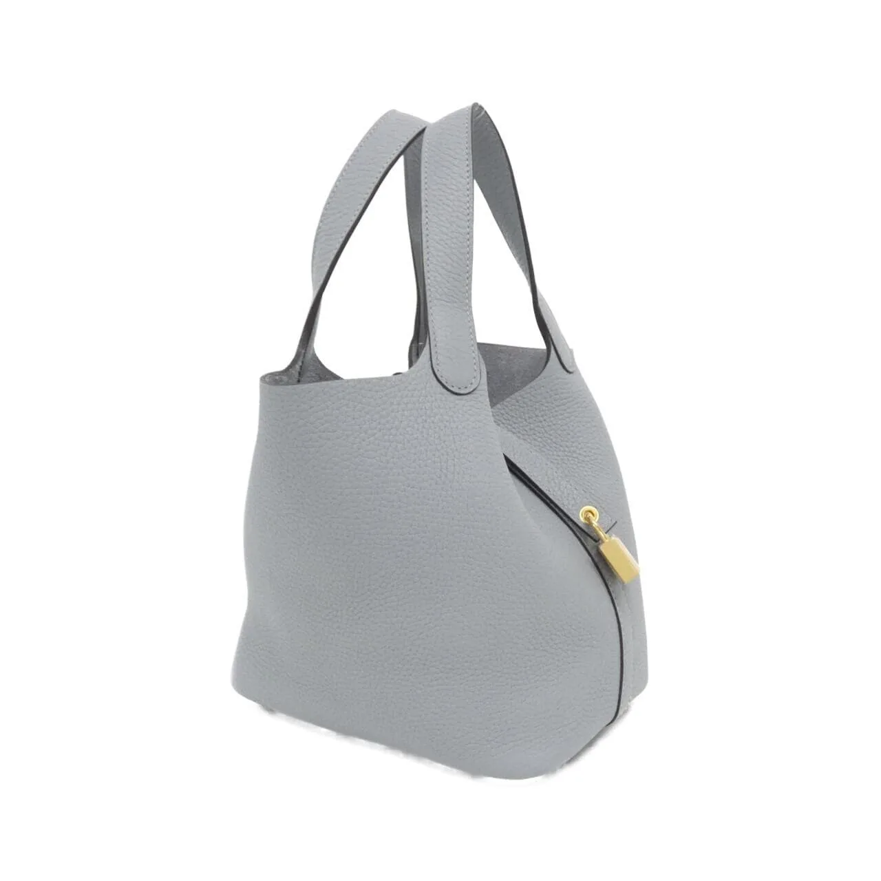 HERMES Picotin 056289CC Handbag Clemence
