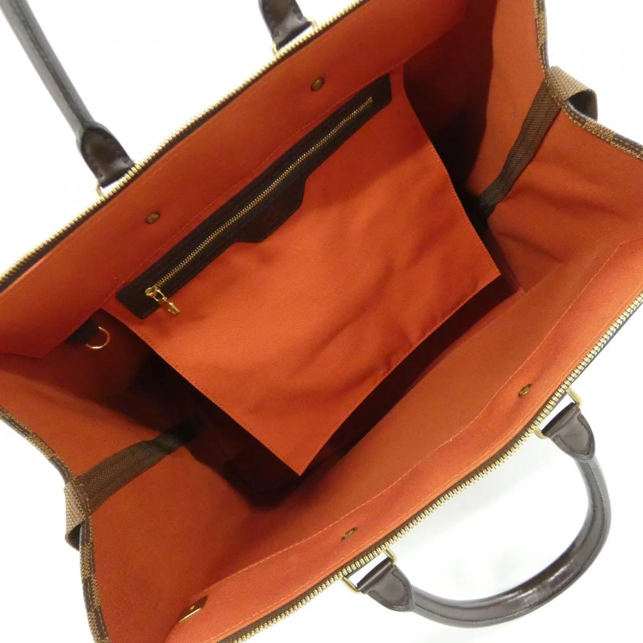 LOUIS VUITTON N41165 Boston Damier 黑色 Damier 中古品A - 縮圖 9