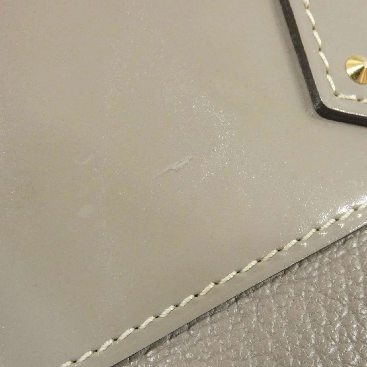 LOUIS VUITTON Lockit M91790 手提包 皮革 黑色 皮革 中古品B - 縮圖 5