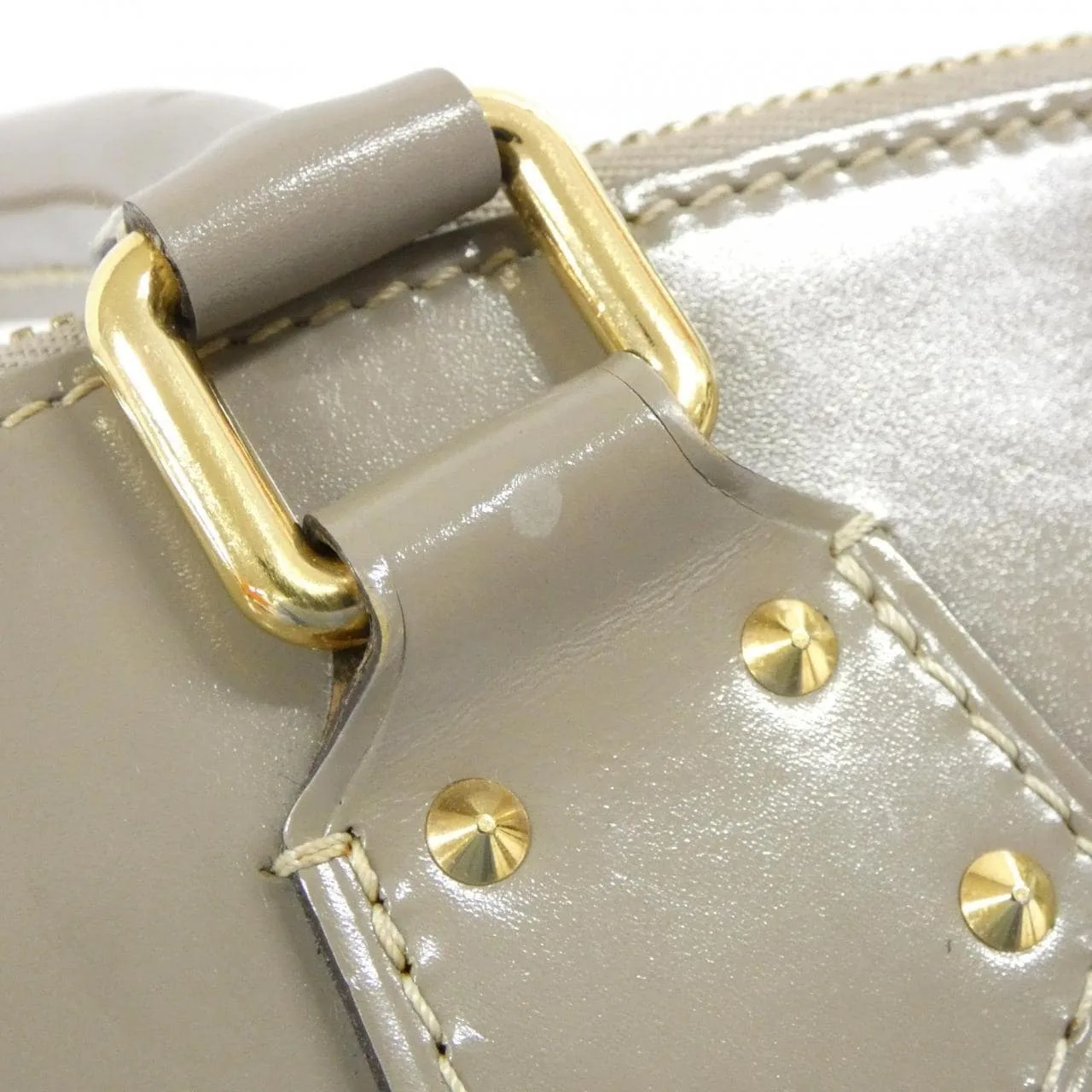 LOUIS VUITTON Lockit M91790 手提包 皮革 黑色 皮革 中古品B - 縮圖 6