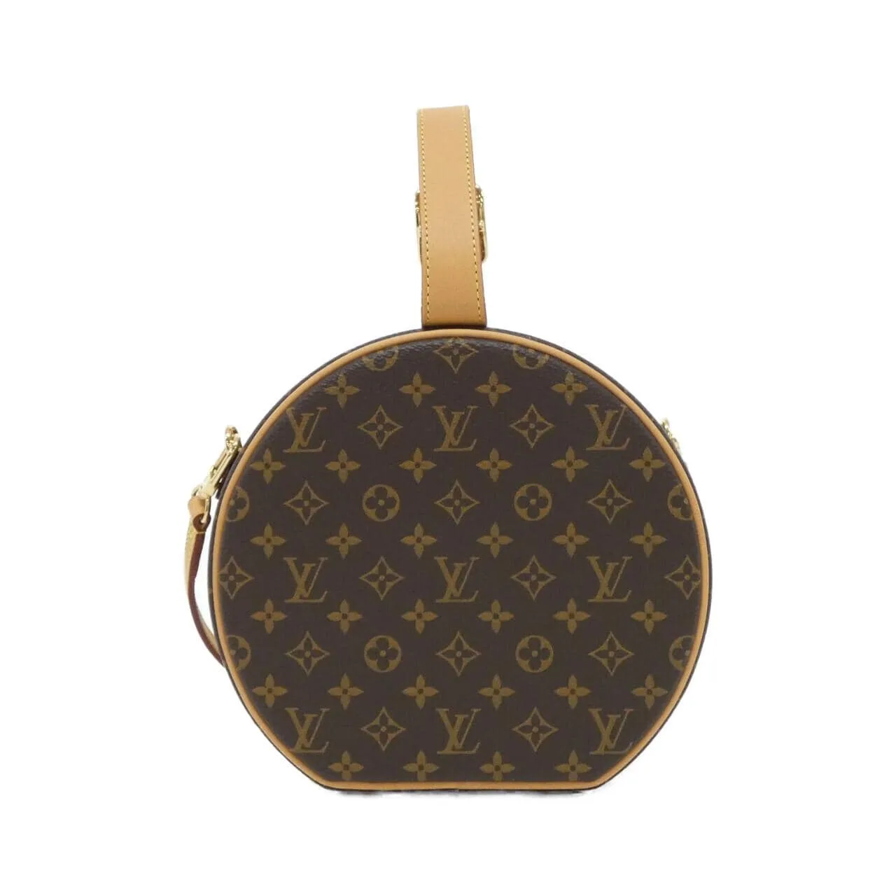 LOUIS VUITTON M43514 Handbag Monogram 黑色 Monogram 中古品A - 縮圖 2
