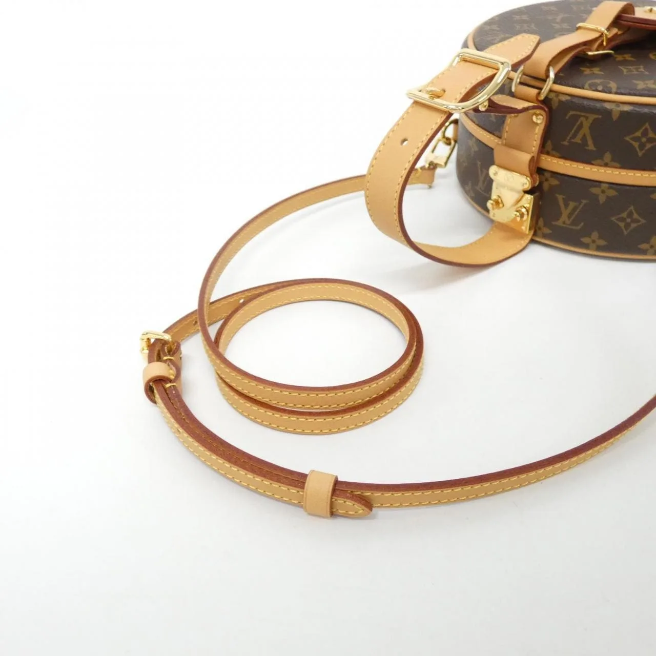LOUIS VUITTON M43514 Handbag Monogram 黑色 Monogram 中古品A - 縮圖 5