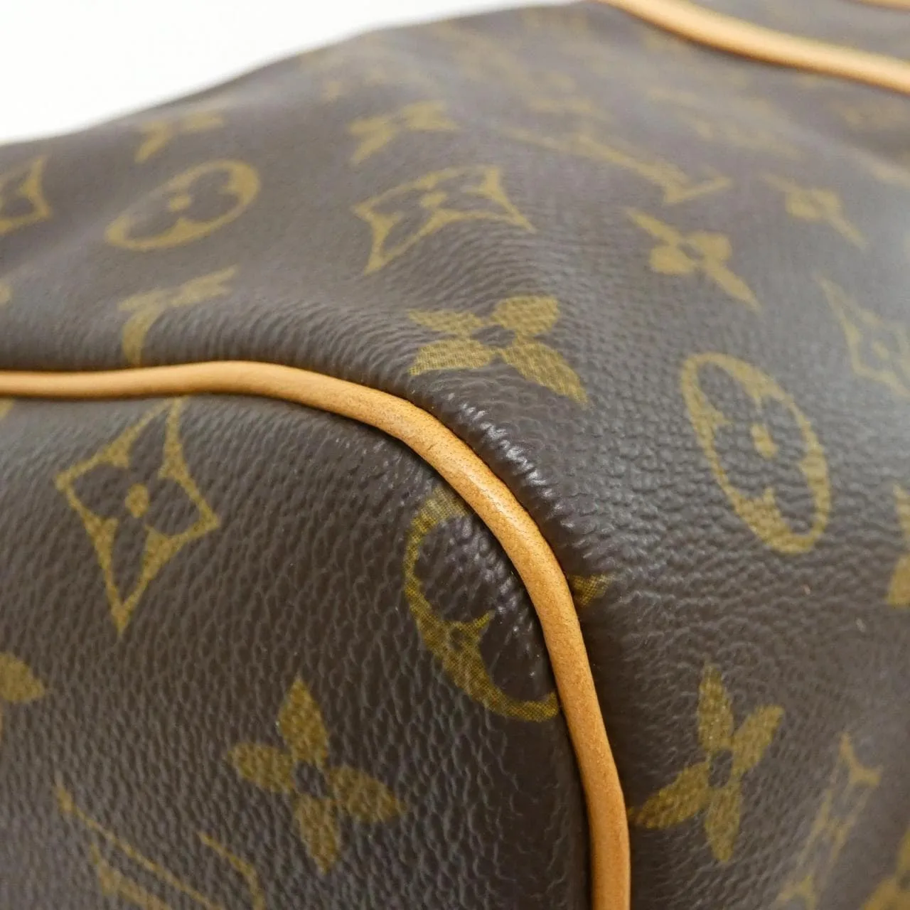 LOUIS VUITTON Keepall M41412 Boston Monogram 黑色 Monogram 中古品A - 縮圖 2