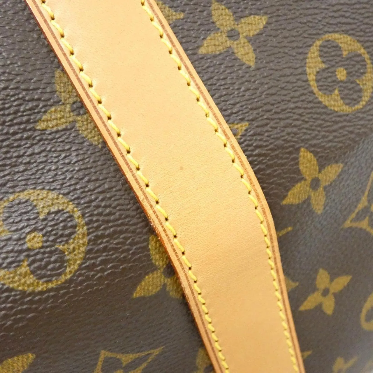 LOUIS VUITTON Keepall M41412 Boston Monogram 黑色 Monogram 中古品A - 縮圖 3