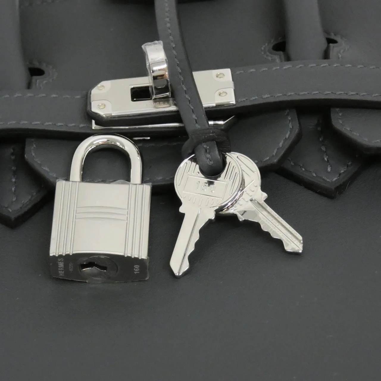 HERMES Birkin 049362CK Handbag Swift Swift Leather Unused - Thumbnail 4
