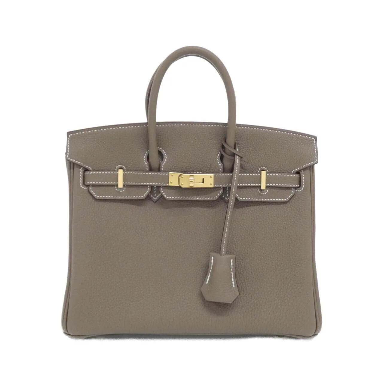 HERMES Birkin 041344CC Handbag Togo Etoupe